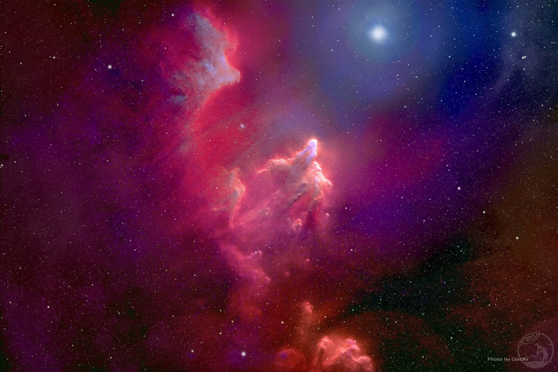 Ghost Nebula IC63