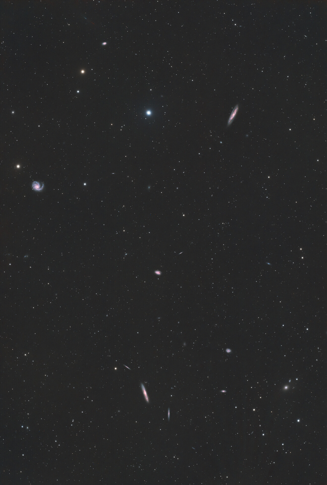 M98 M99 NGC4216 后发座星系群与超新星SN2024gy