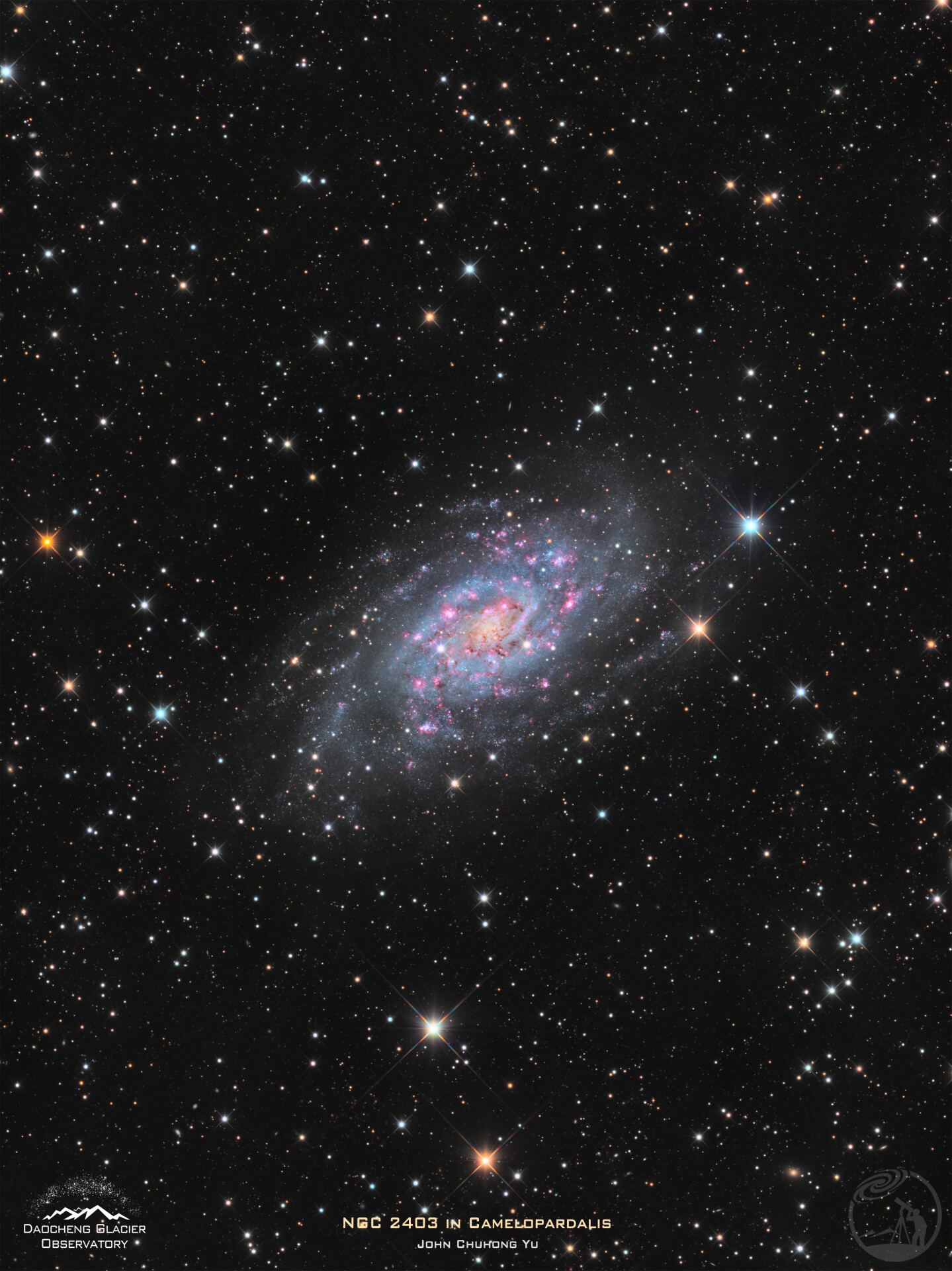 NGC2403, 中杯的M33