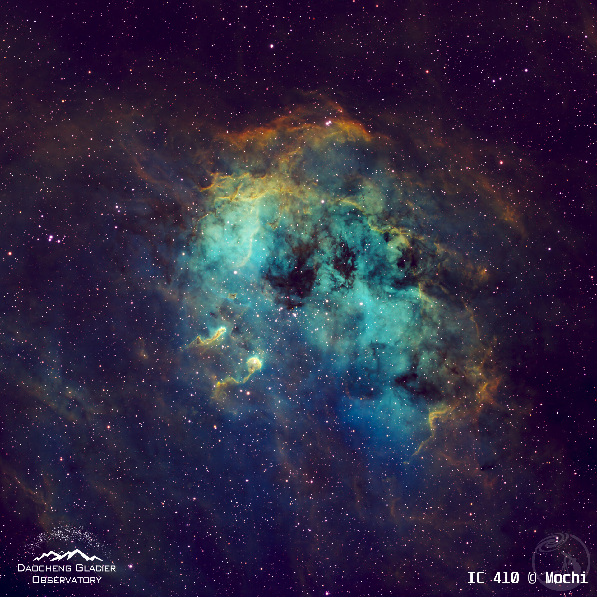 IC 410 蝌蚪星云