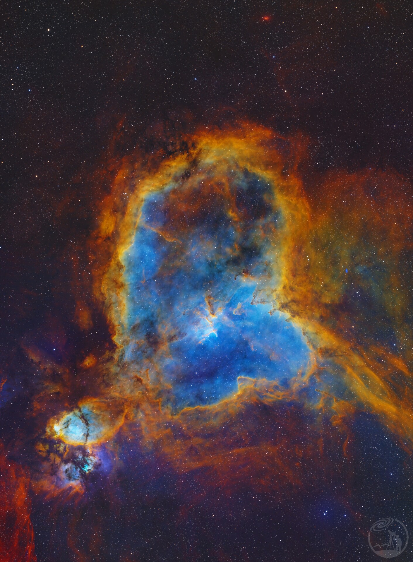 IC1805心脏星云（为人民服务星云）