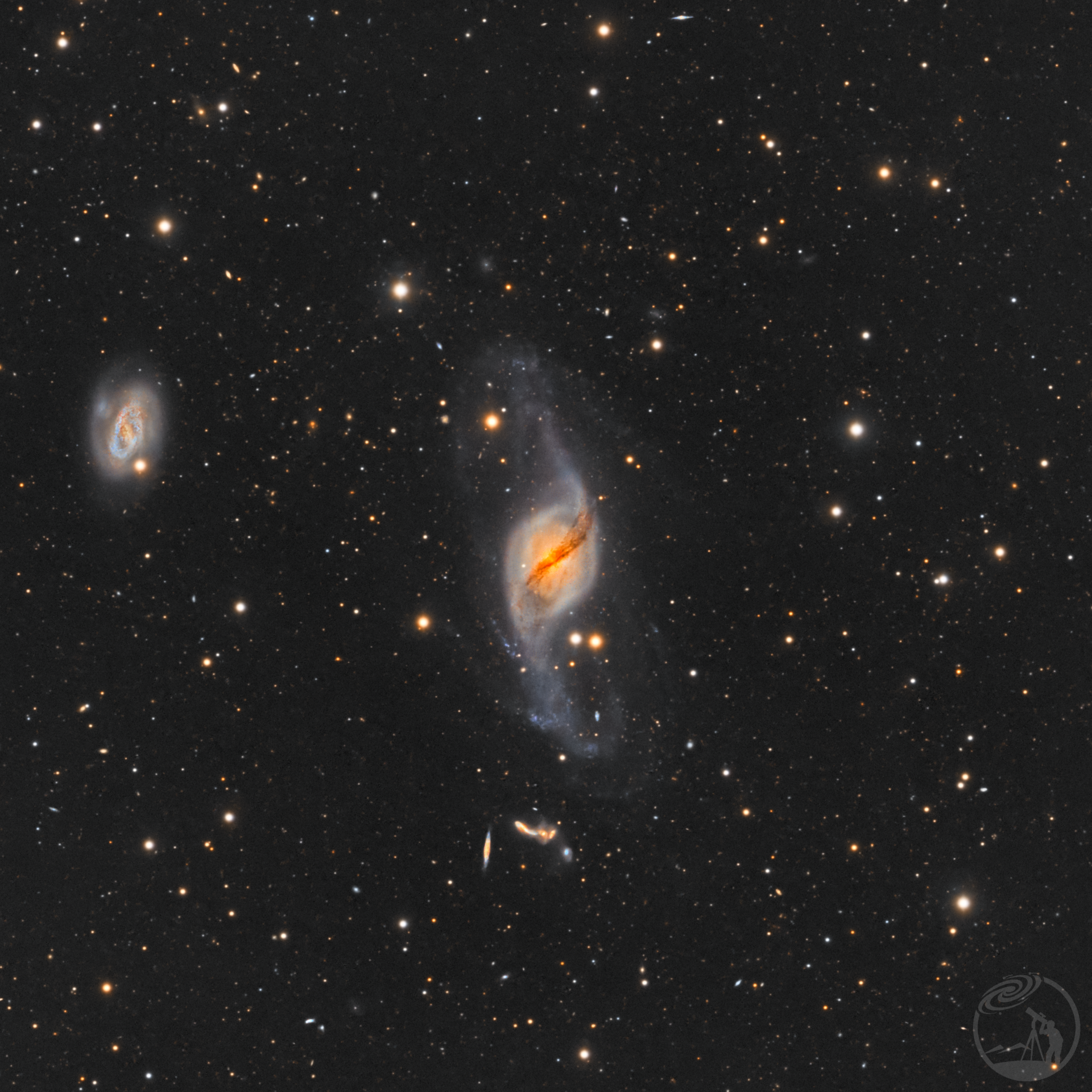 NGC3718扭曲星系