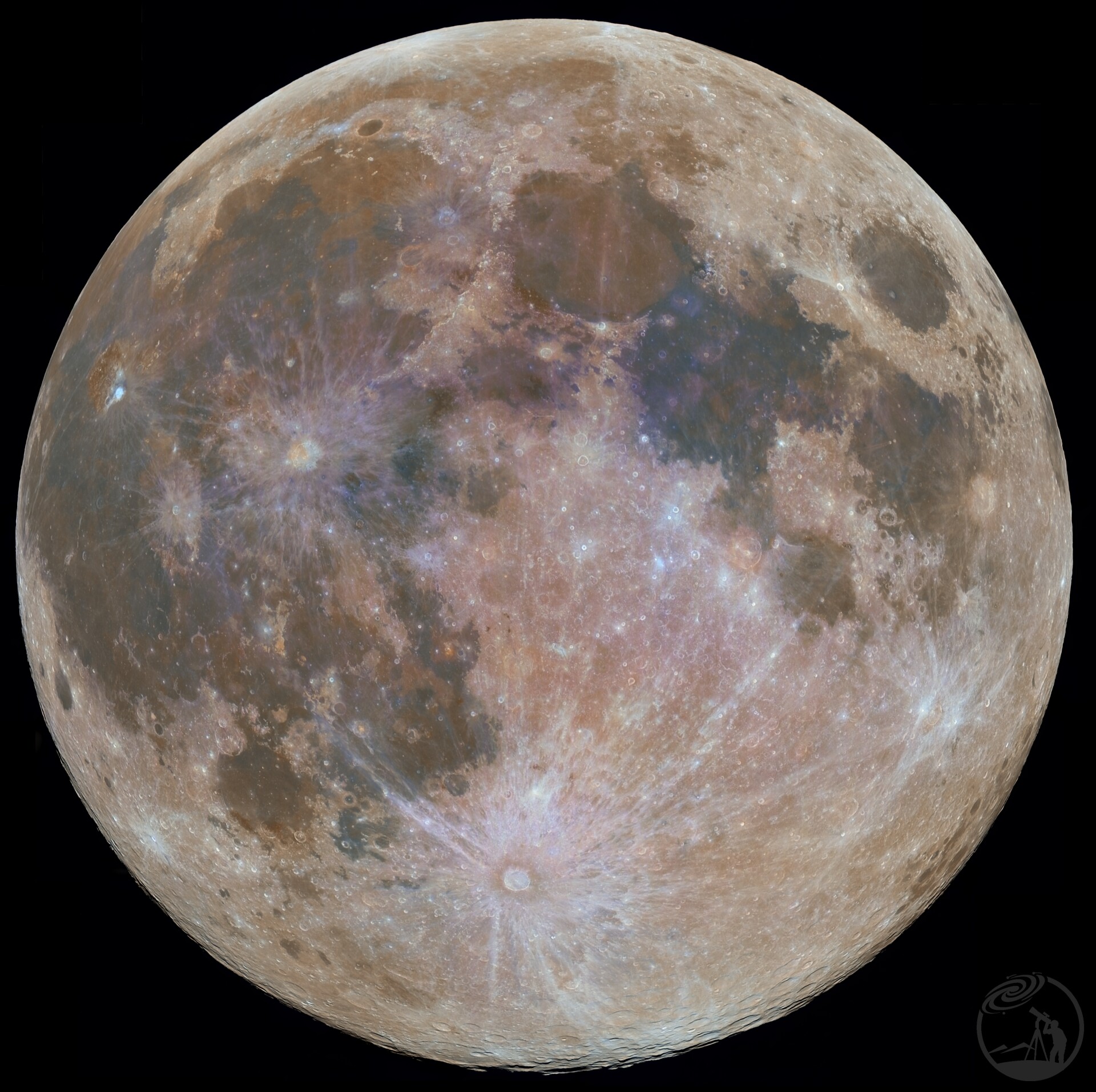 2024年的第一个满月之彩月马赛克