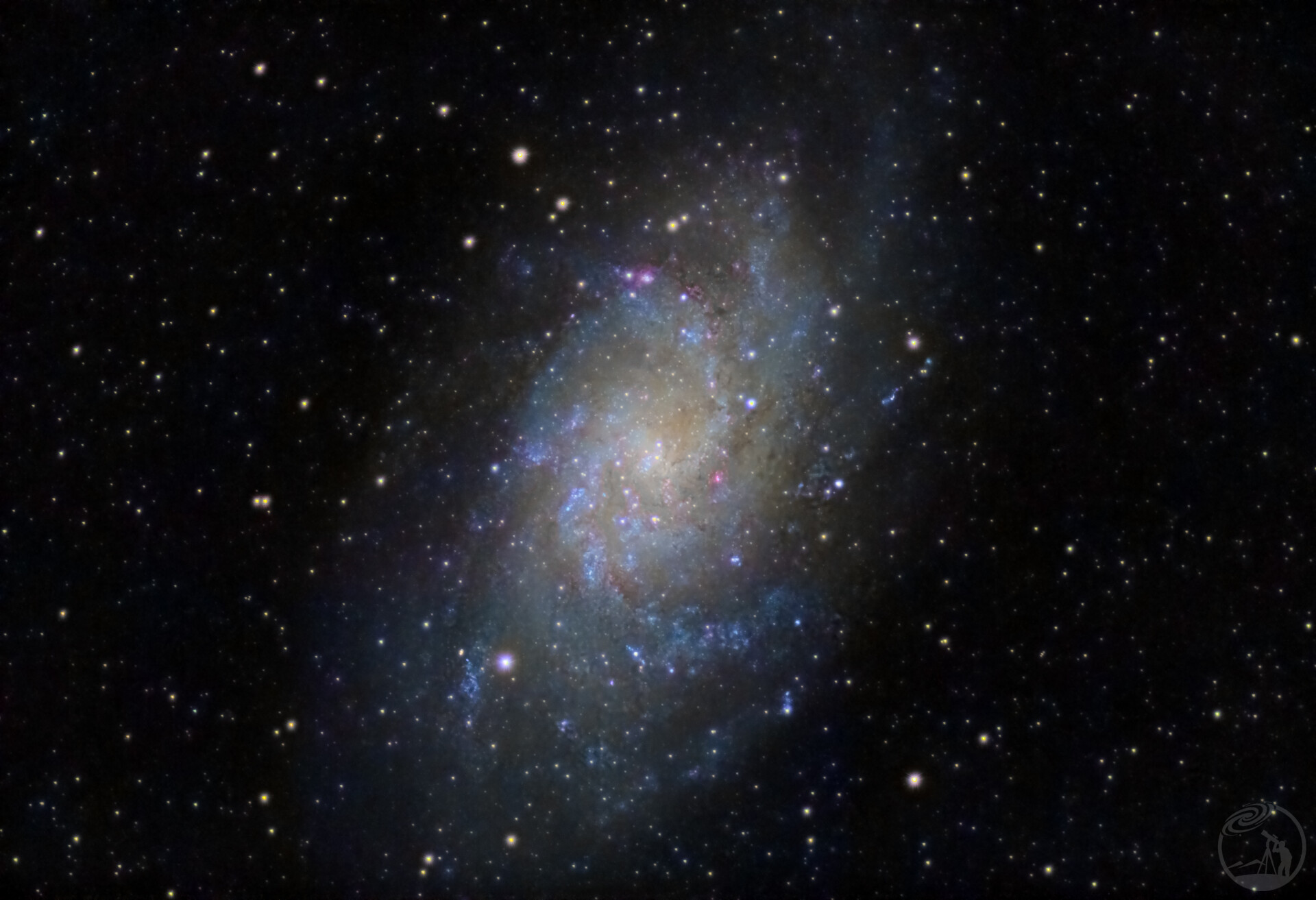 星特朗80dx拍的m33