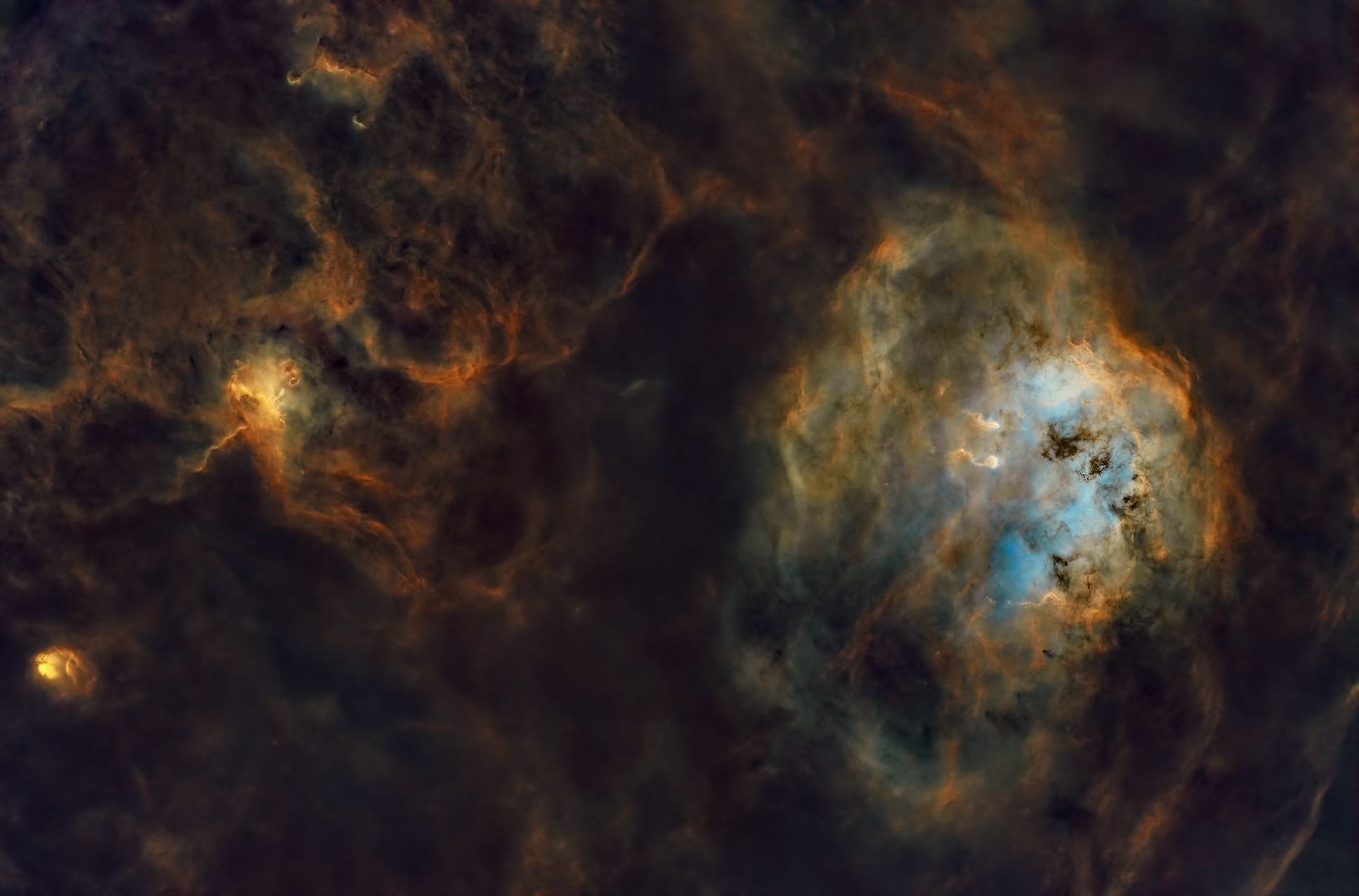 IC410蝌蚪星云38小时SHO