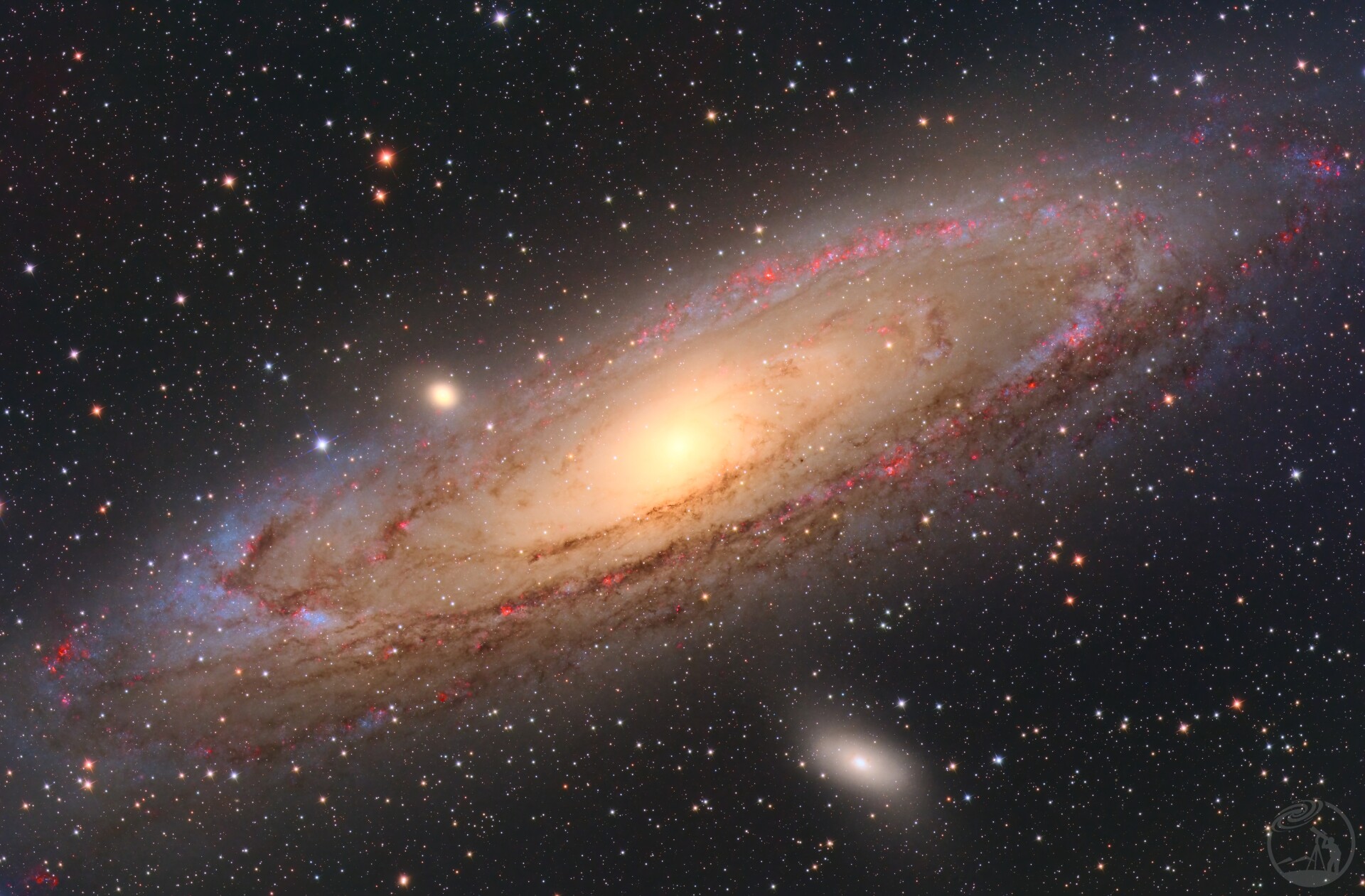 M31仙女座星系+AT2023URI新星