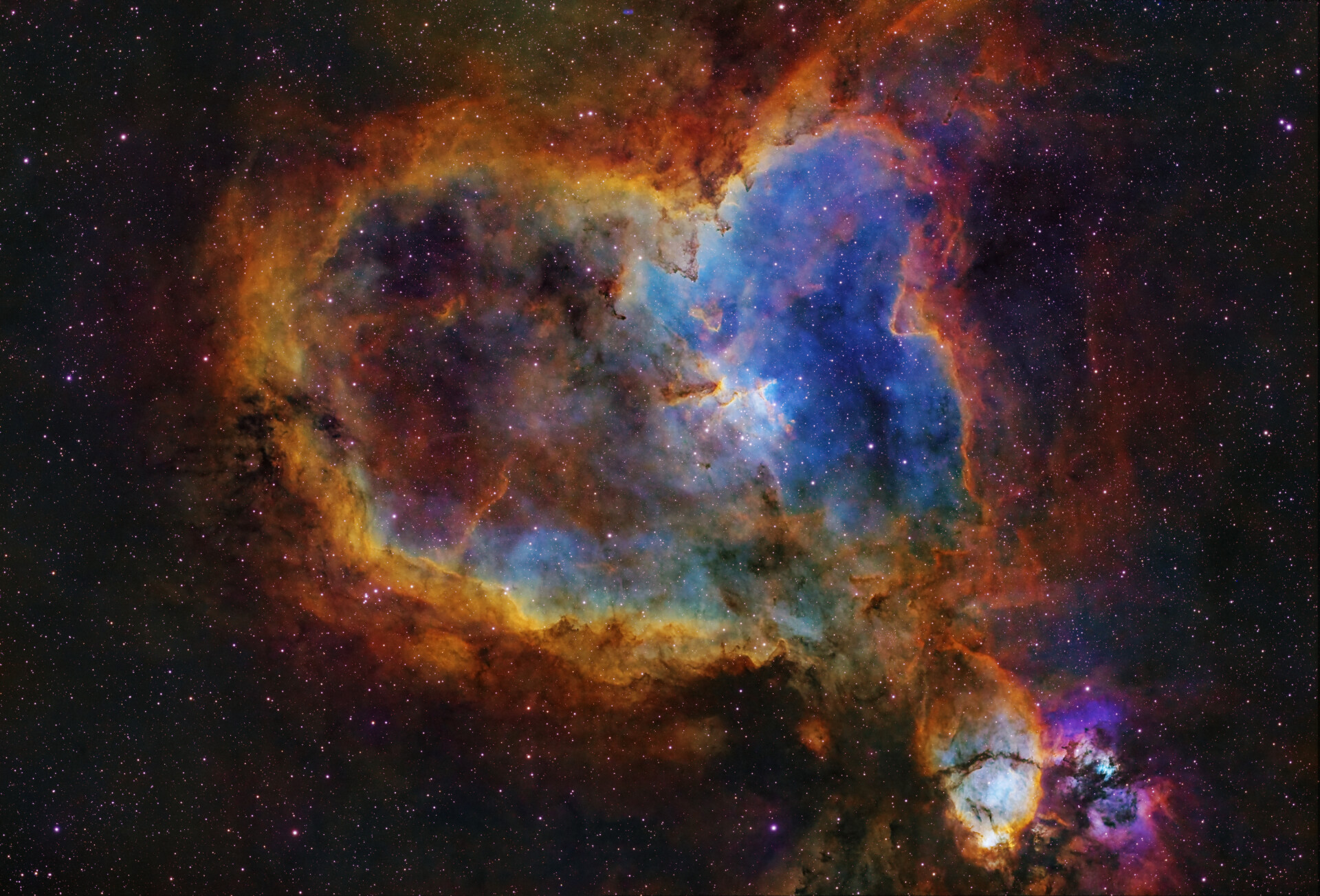心脏星云 IC1805