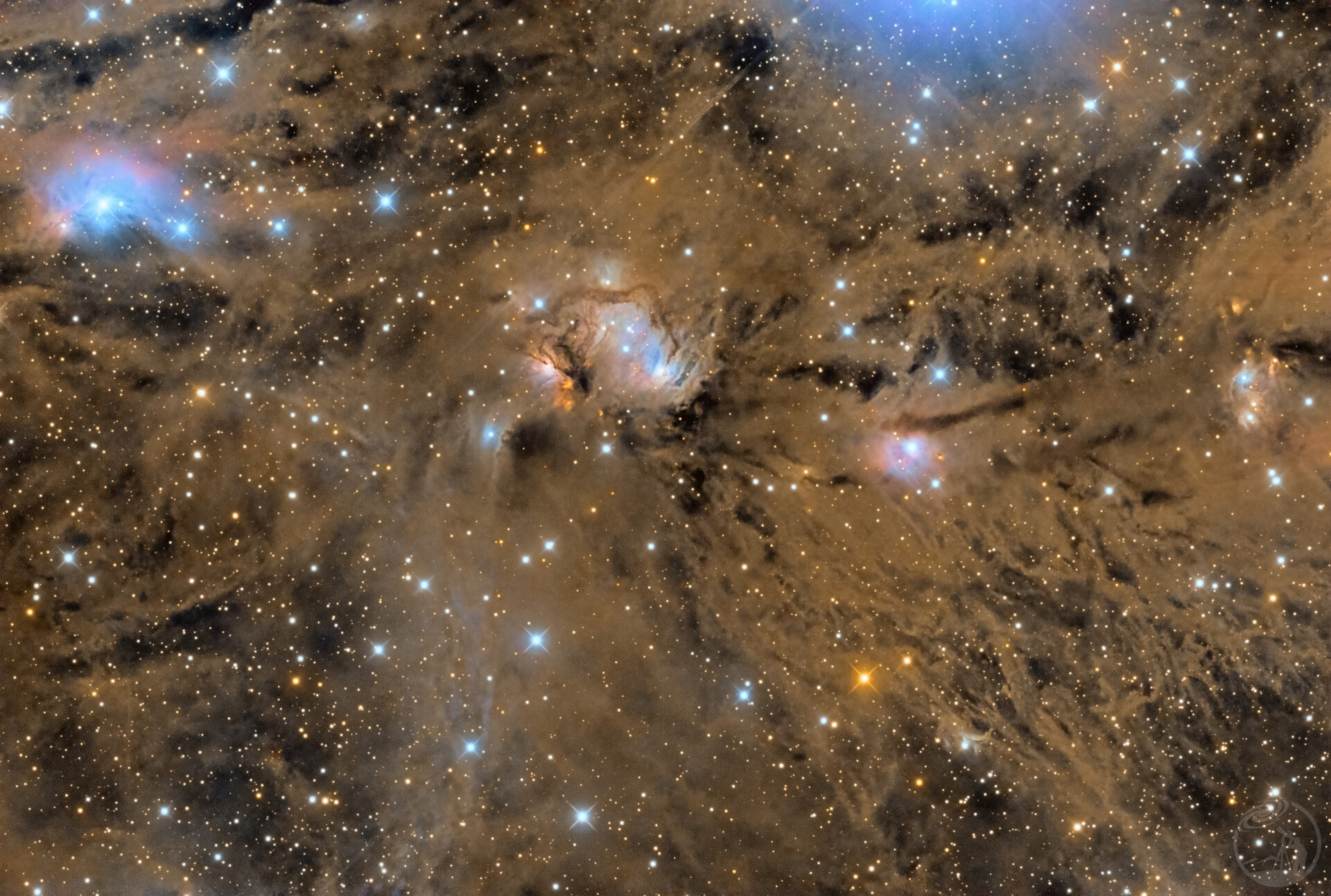 NGC2185/反射星云四重奏