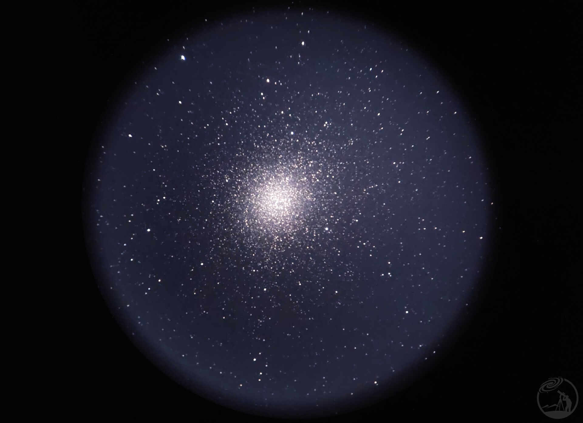 手机中的ω大星团（NGC5139）