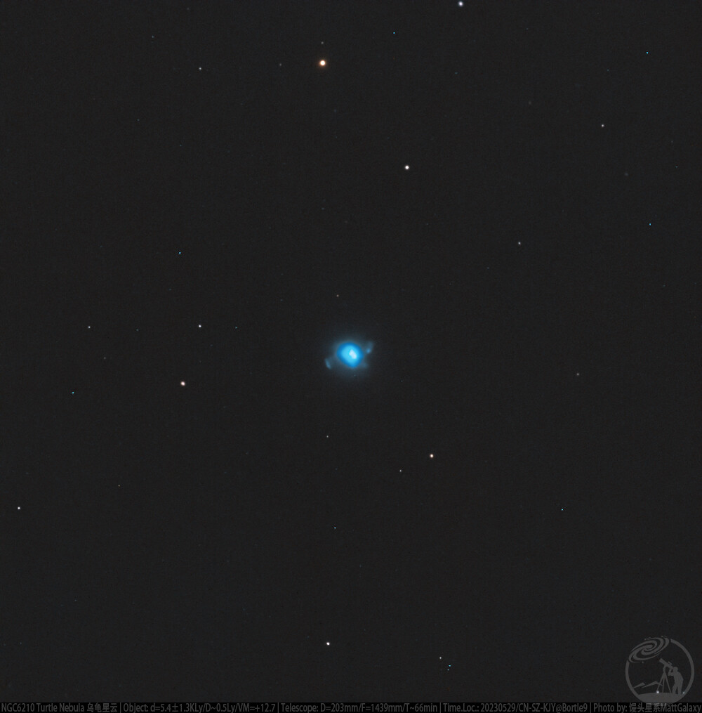 【9级深空系列】NGC6210-Turtle.Nebula 乌龟星云