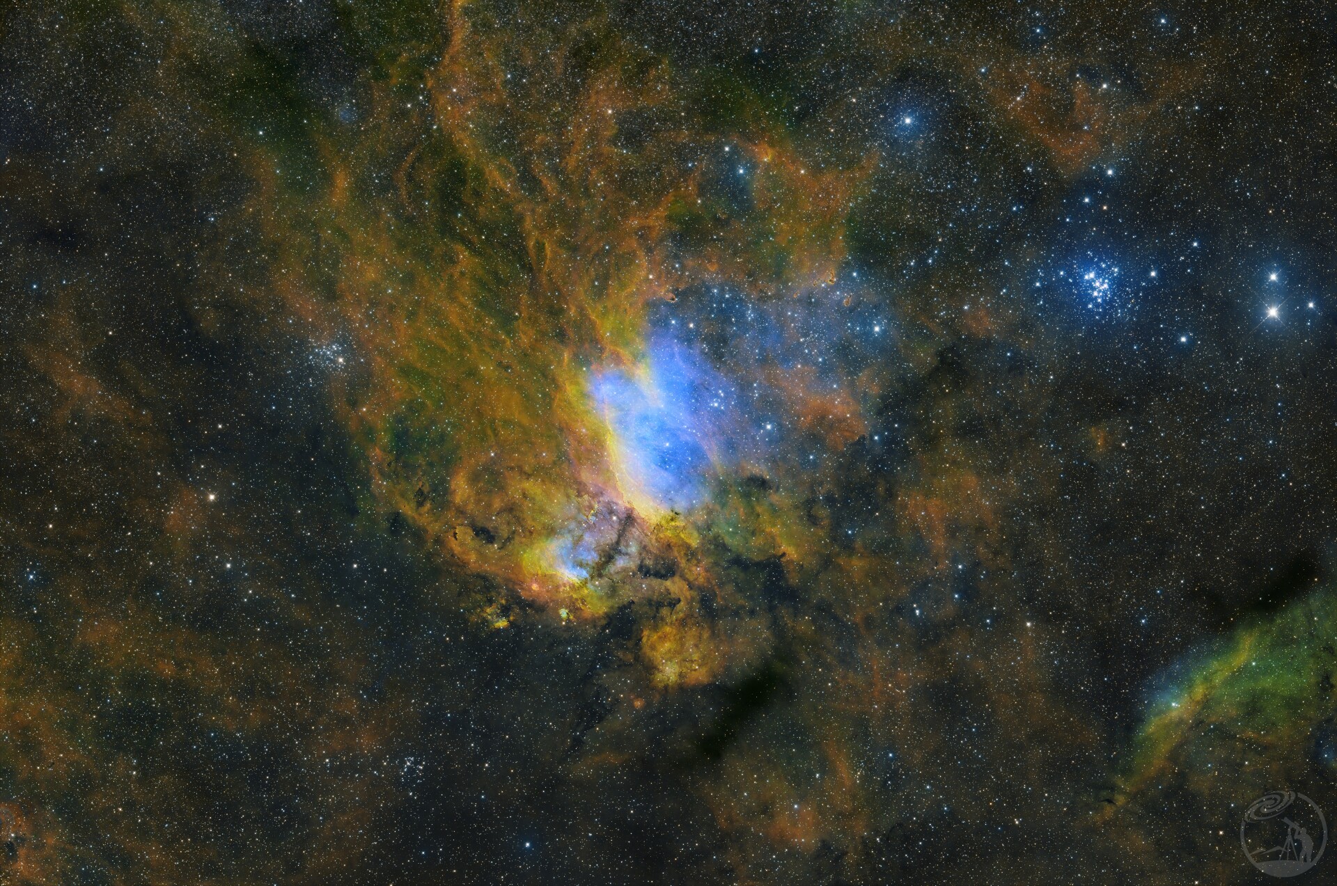 IC4628 斑节虾星云