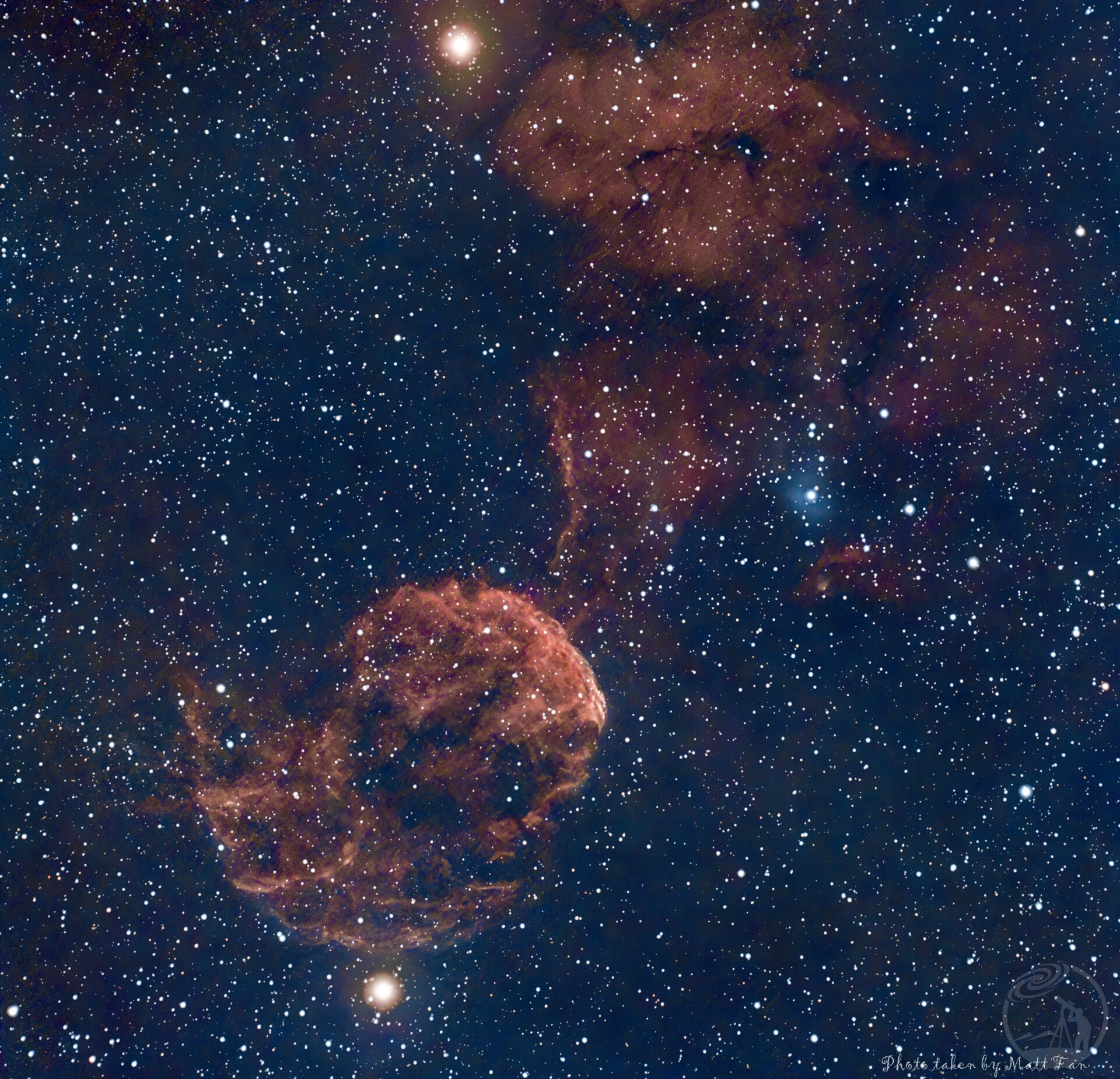 跨年作品：IC443 水母星云