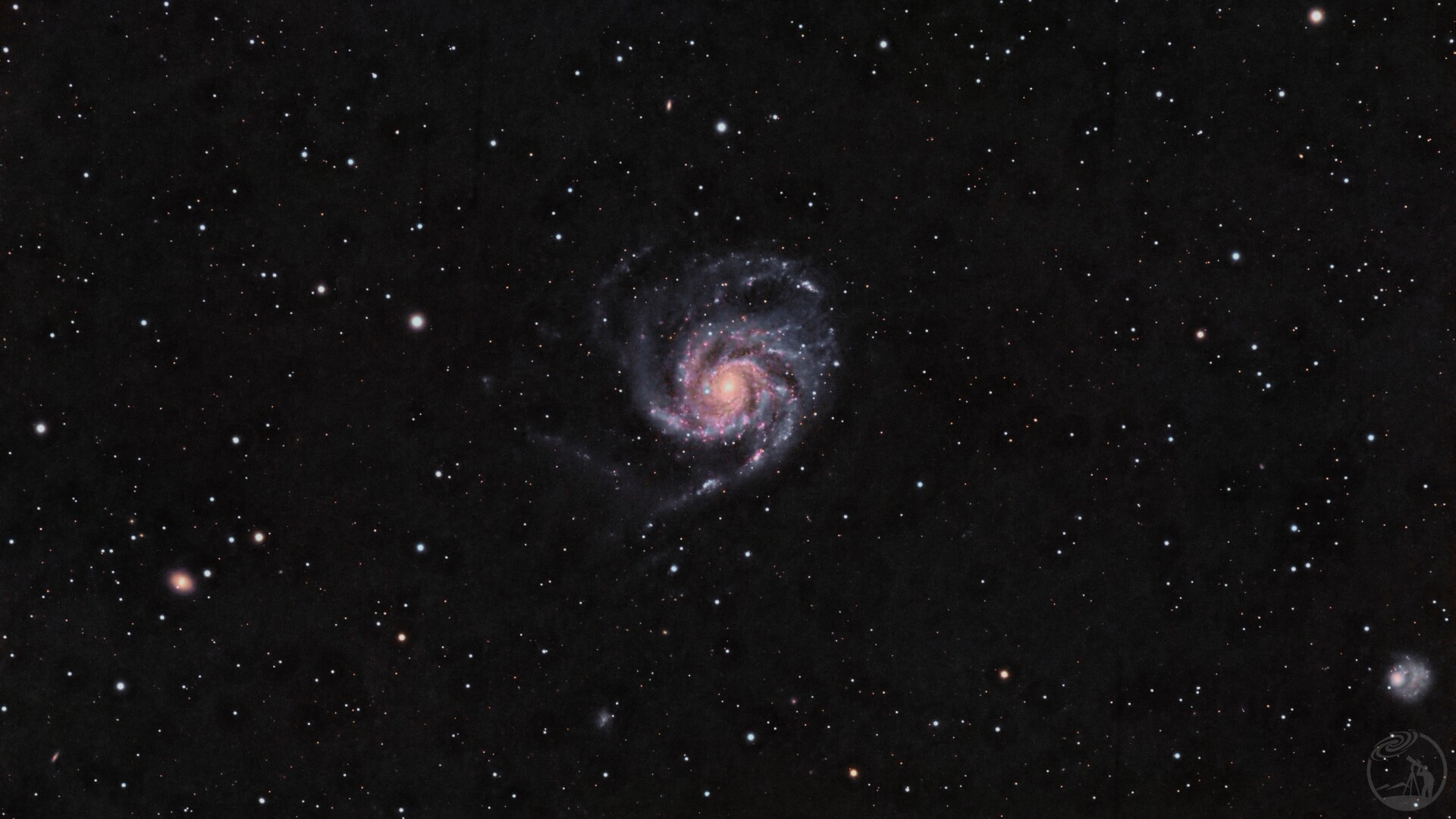 M101风车星云（春节作品2）