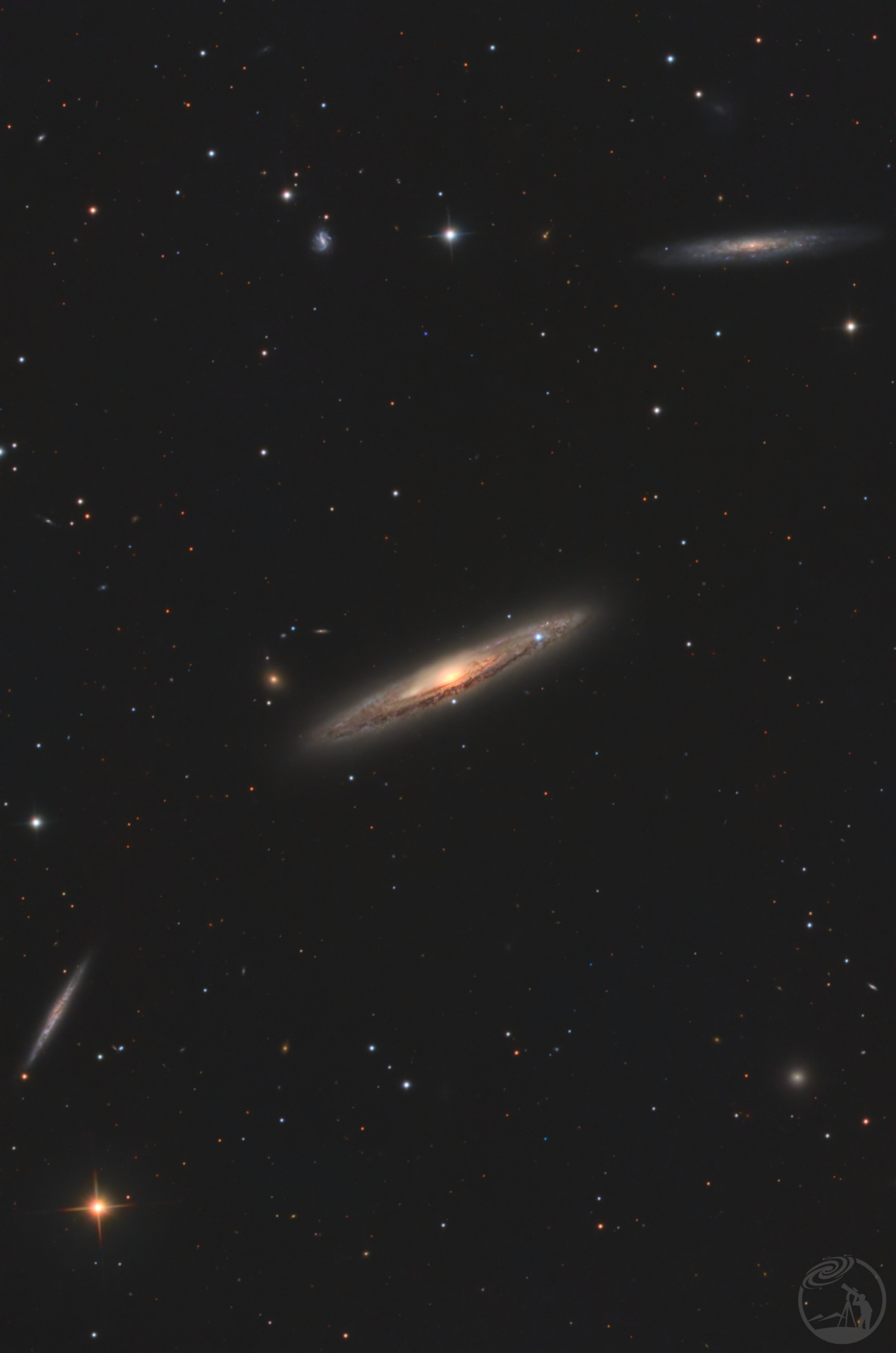 室女座三剑客-NGC4216与SN2024gy超新星