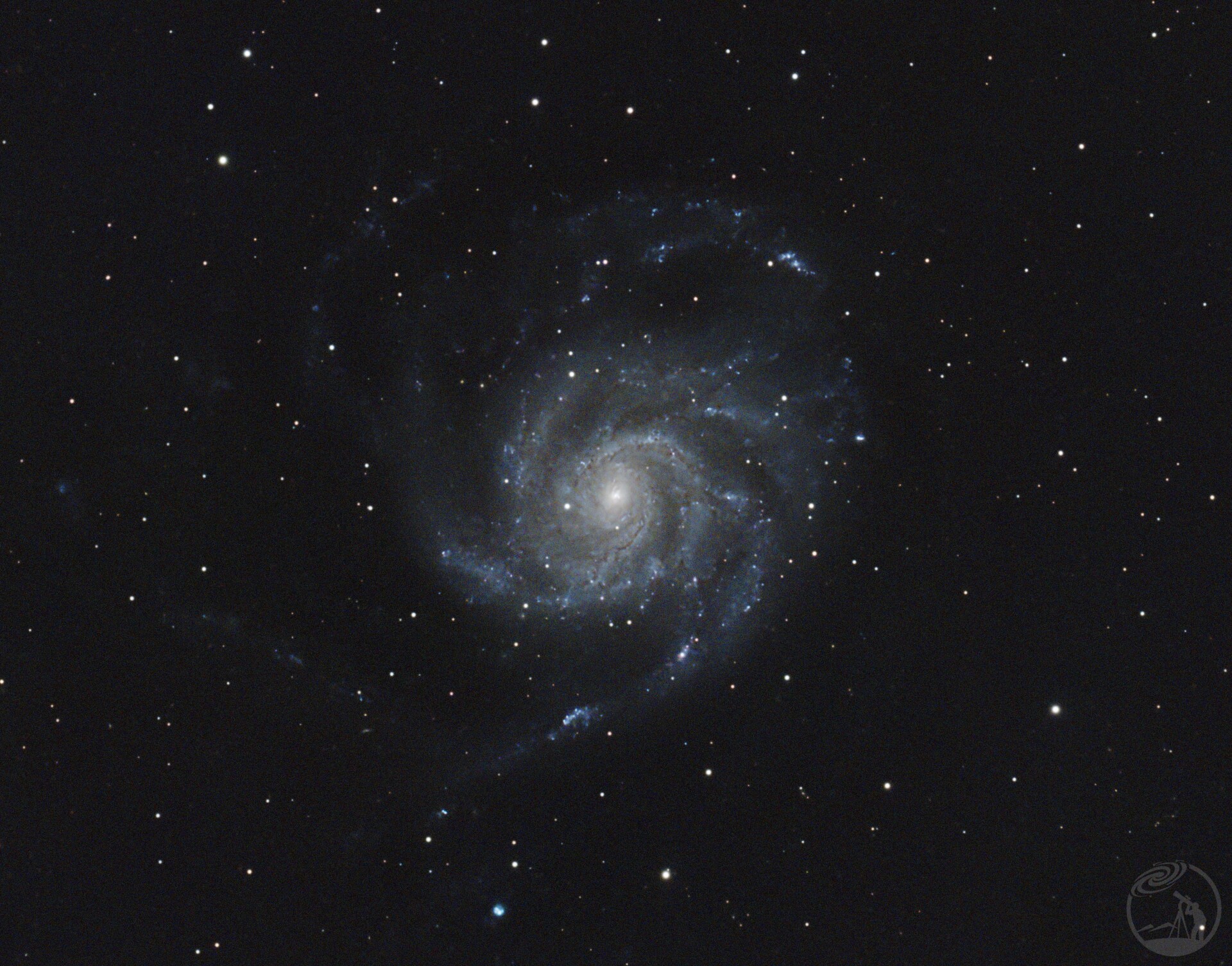 M101风车星系 8级 127SLT深空