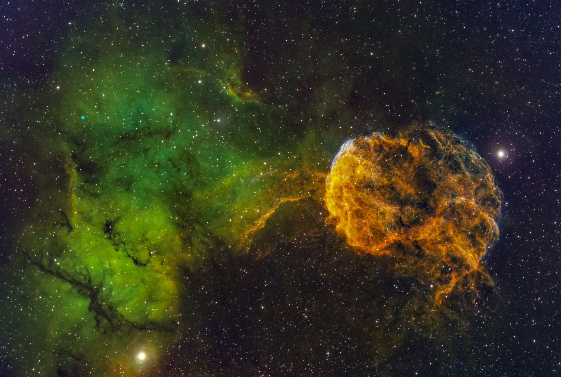 29.5小时IC443水母星云窄带