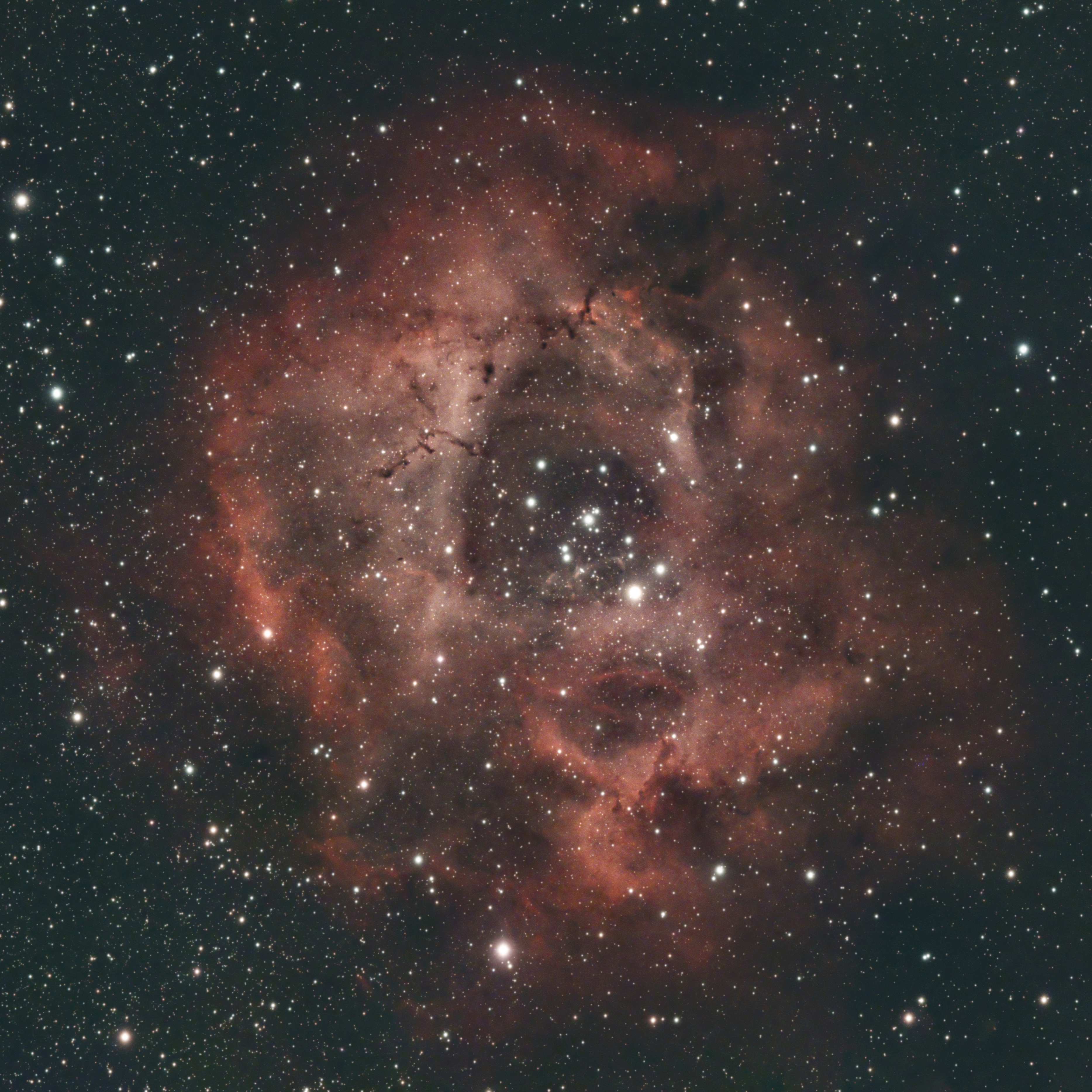 玫瑰星云（可以转哈勃色哦！）