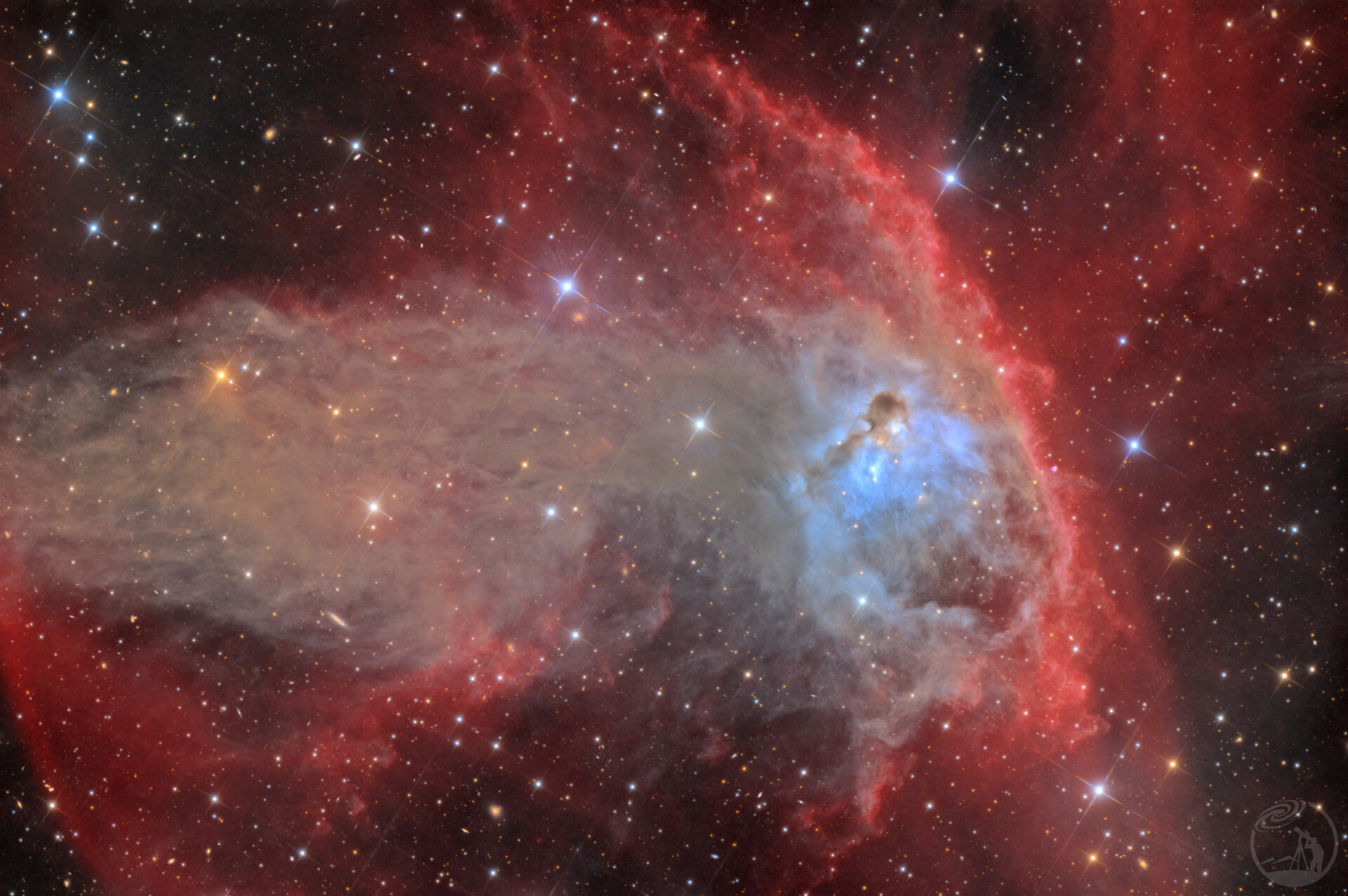 NGC1788/狐狸头星云