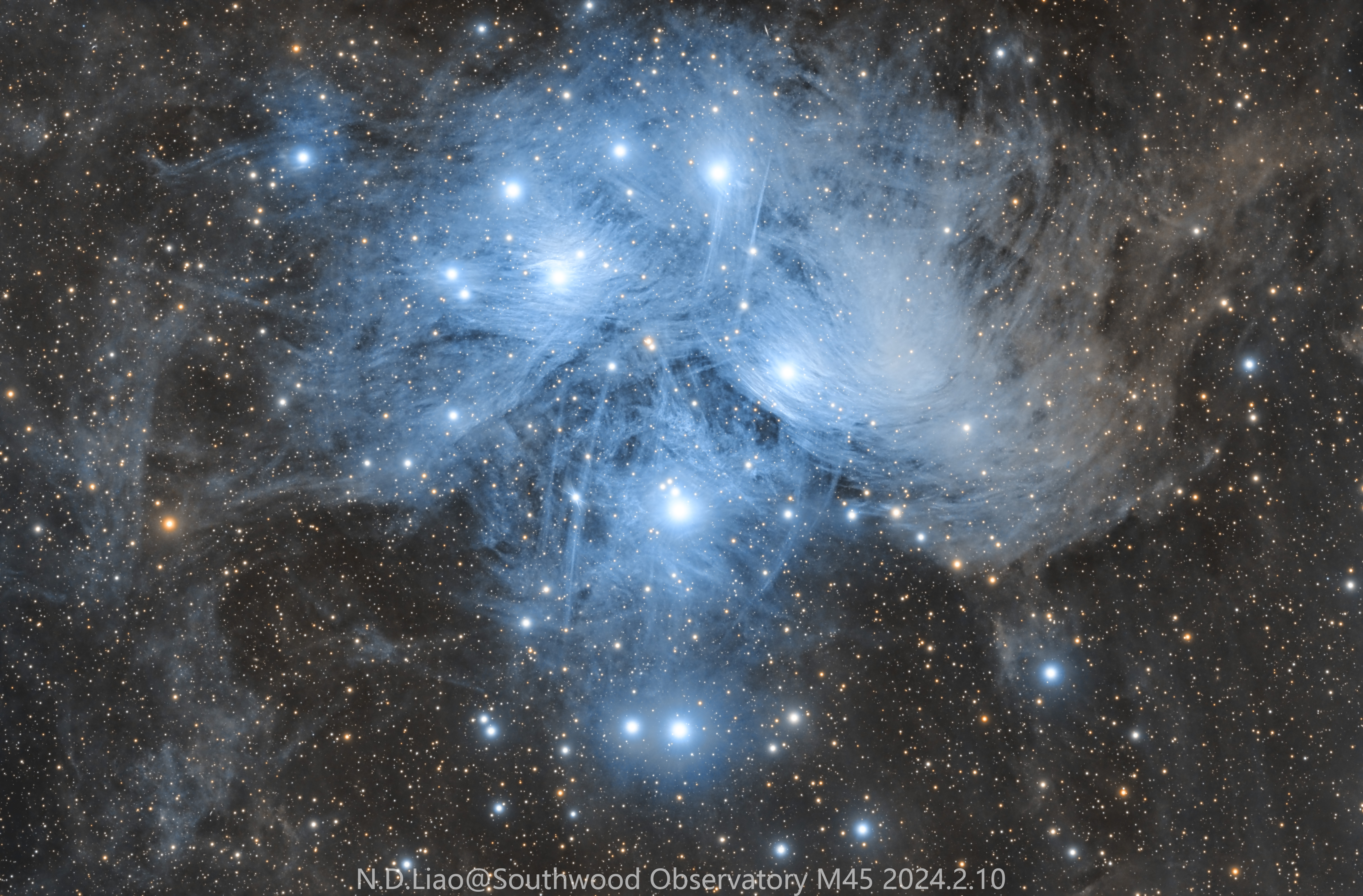 *极品素材*（M45），广东第一峰2级区，总曝光10小时