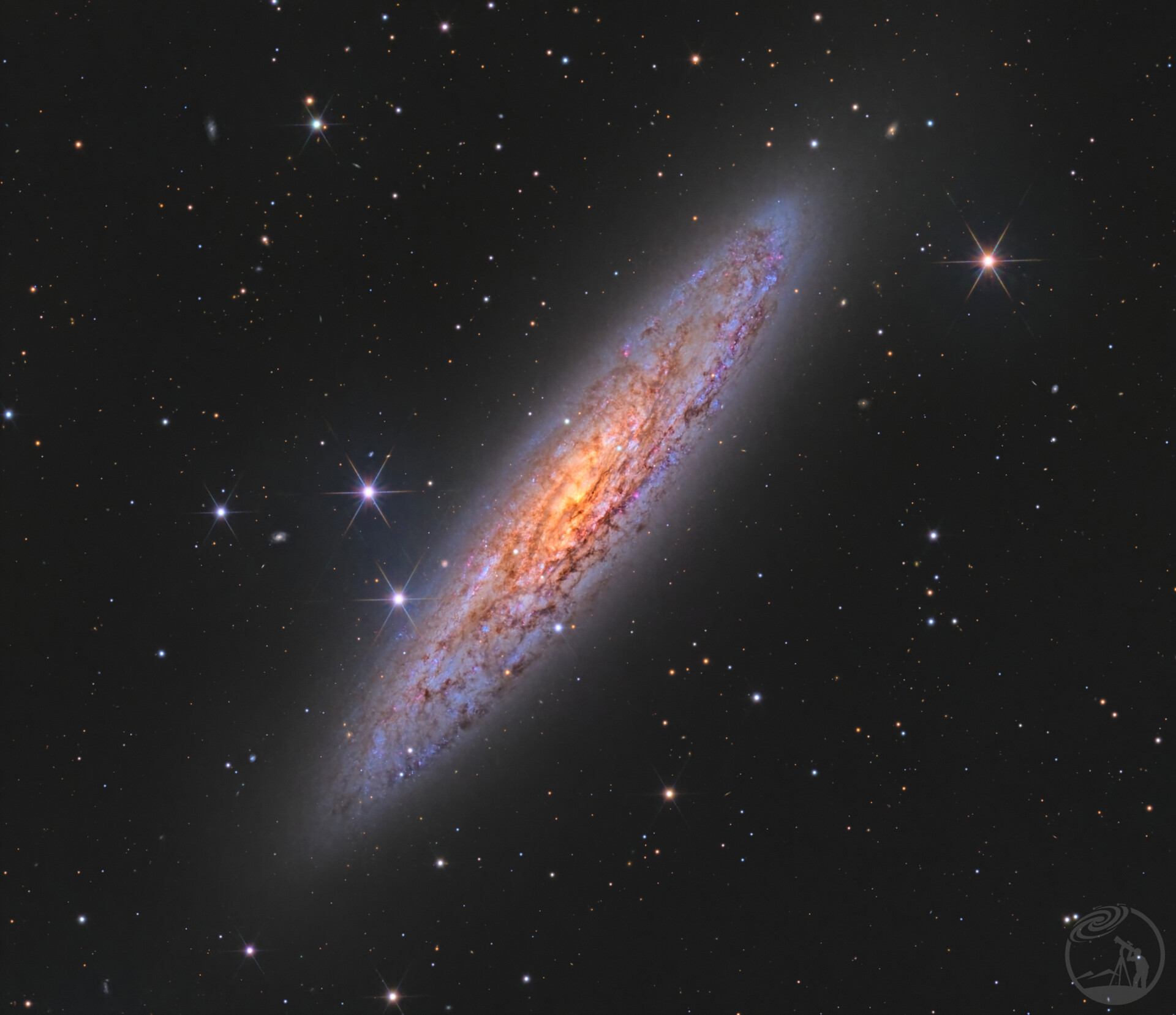 NGC253银元星系