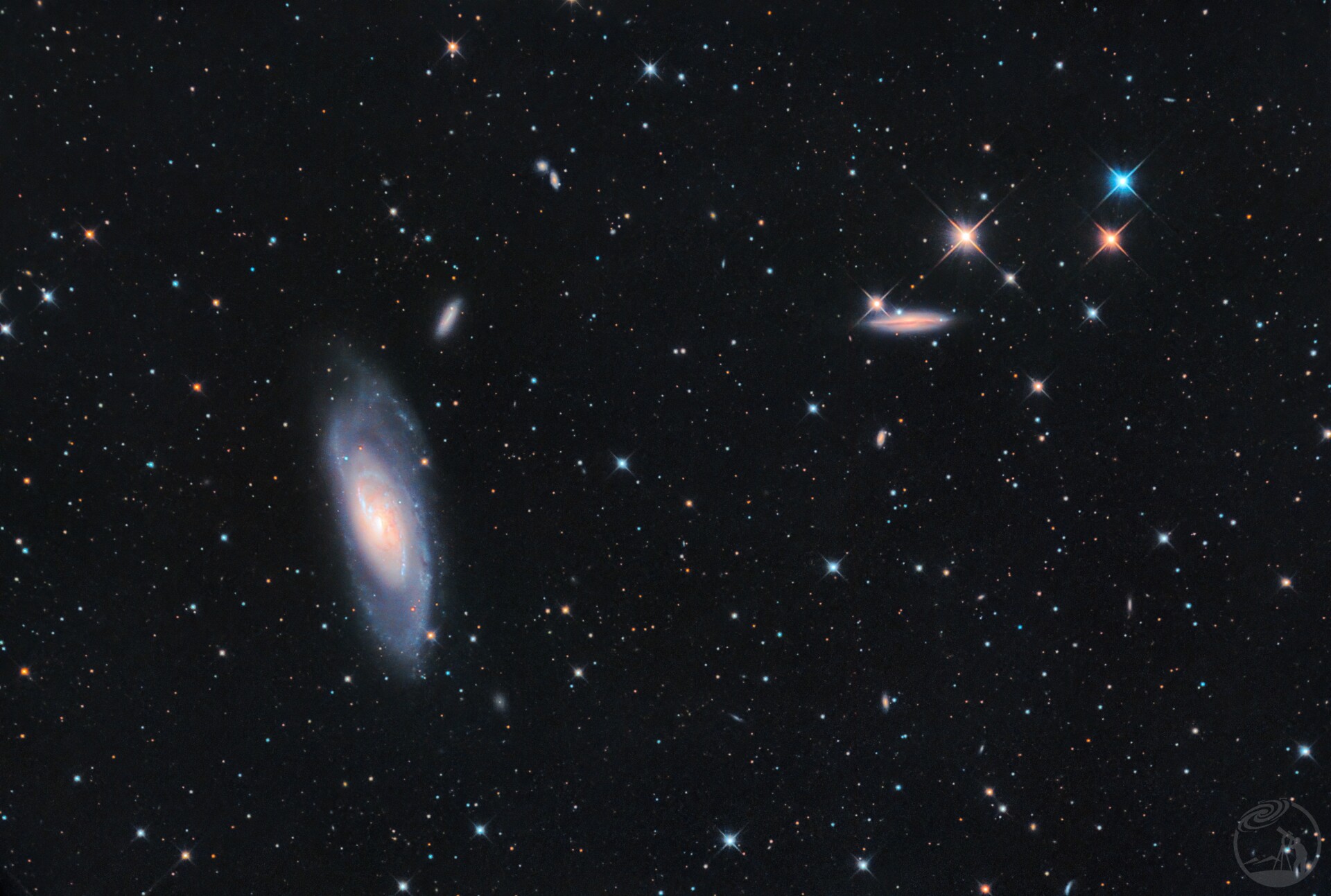 打野：m106星系