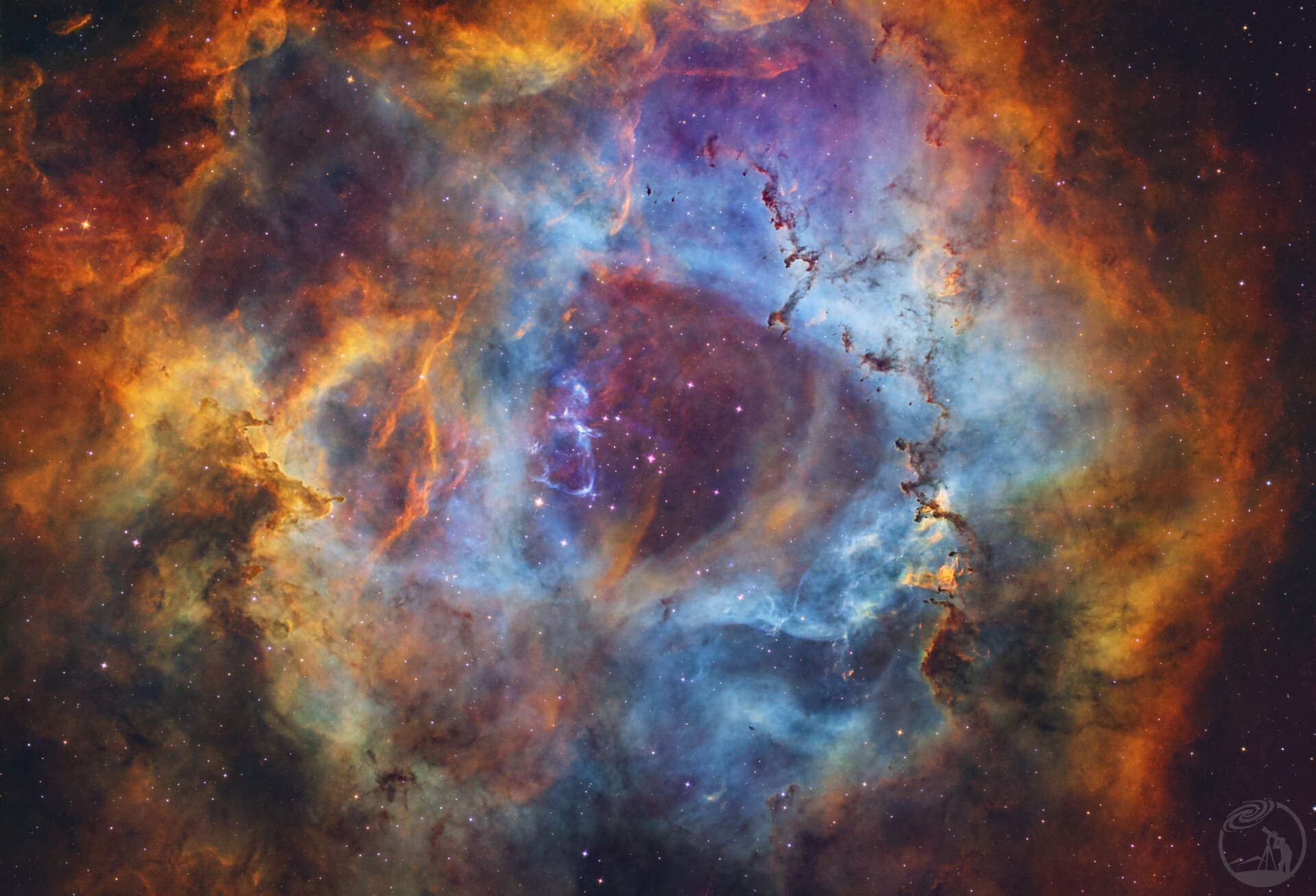 NGC2244玫瑰星云重修