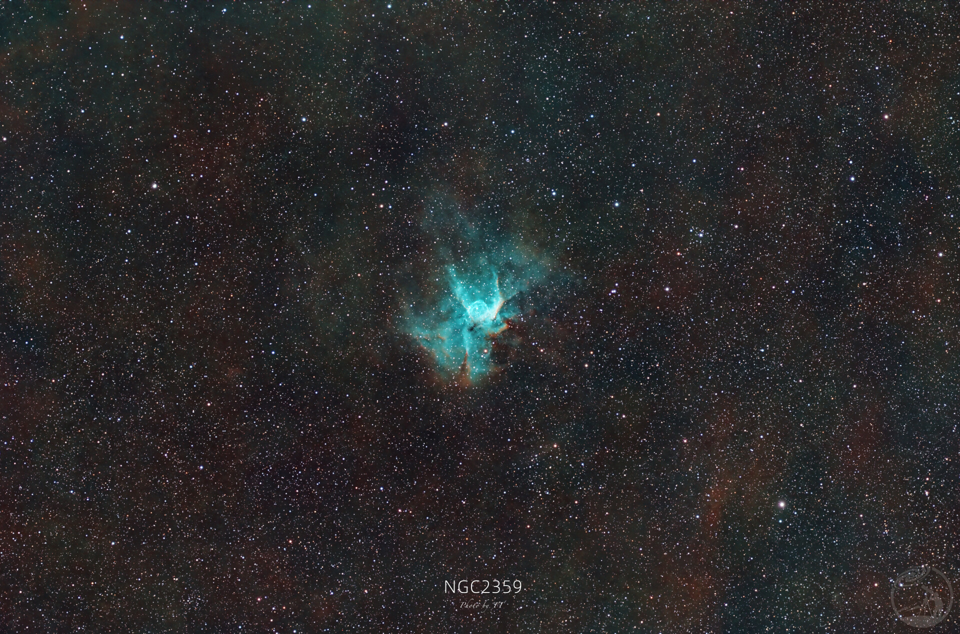 NGC2359雷神头盔星云