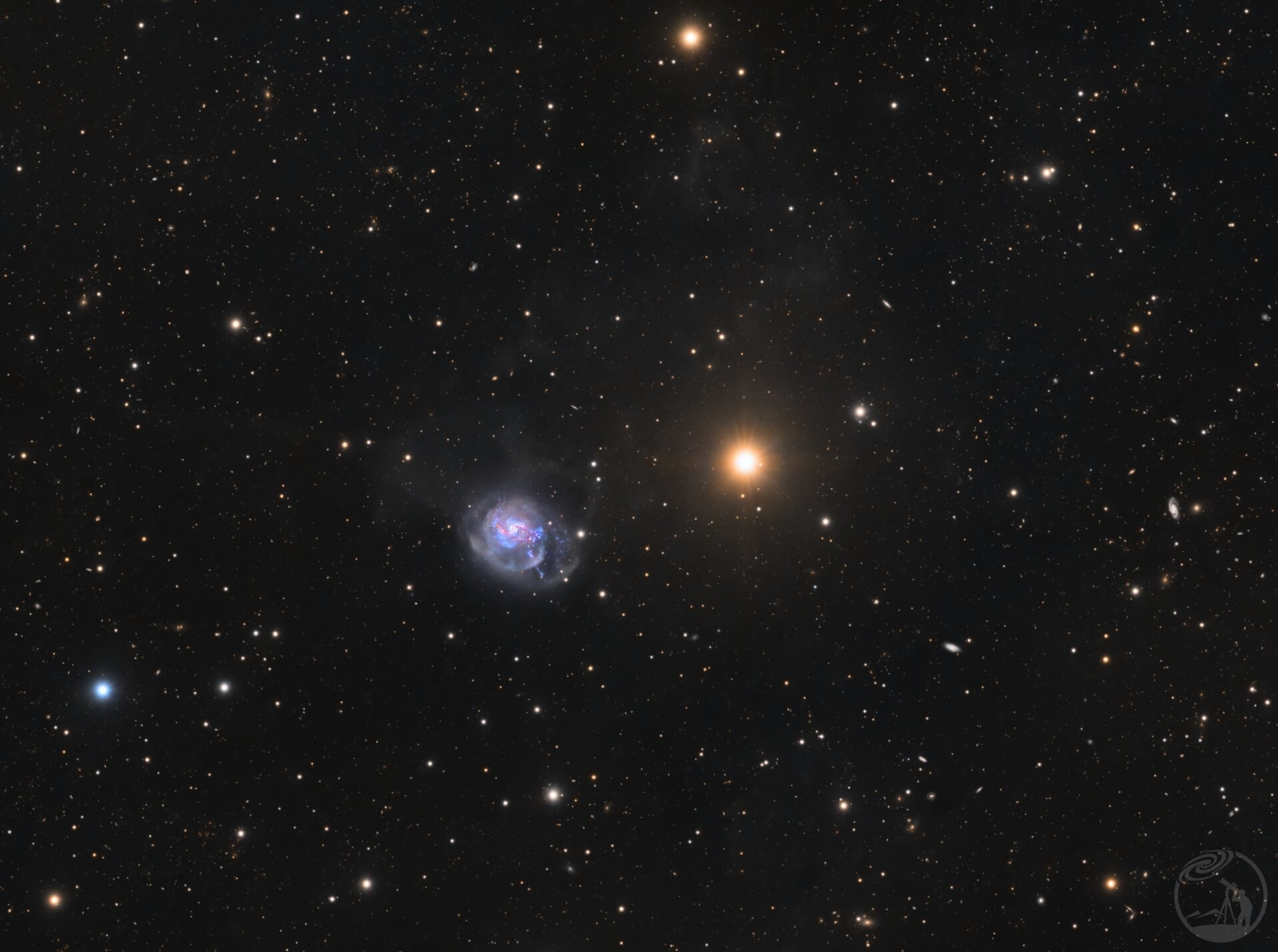 NGC 3310（Ha版）