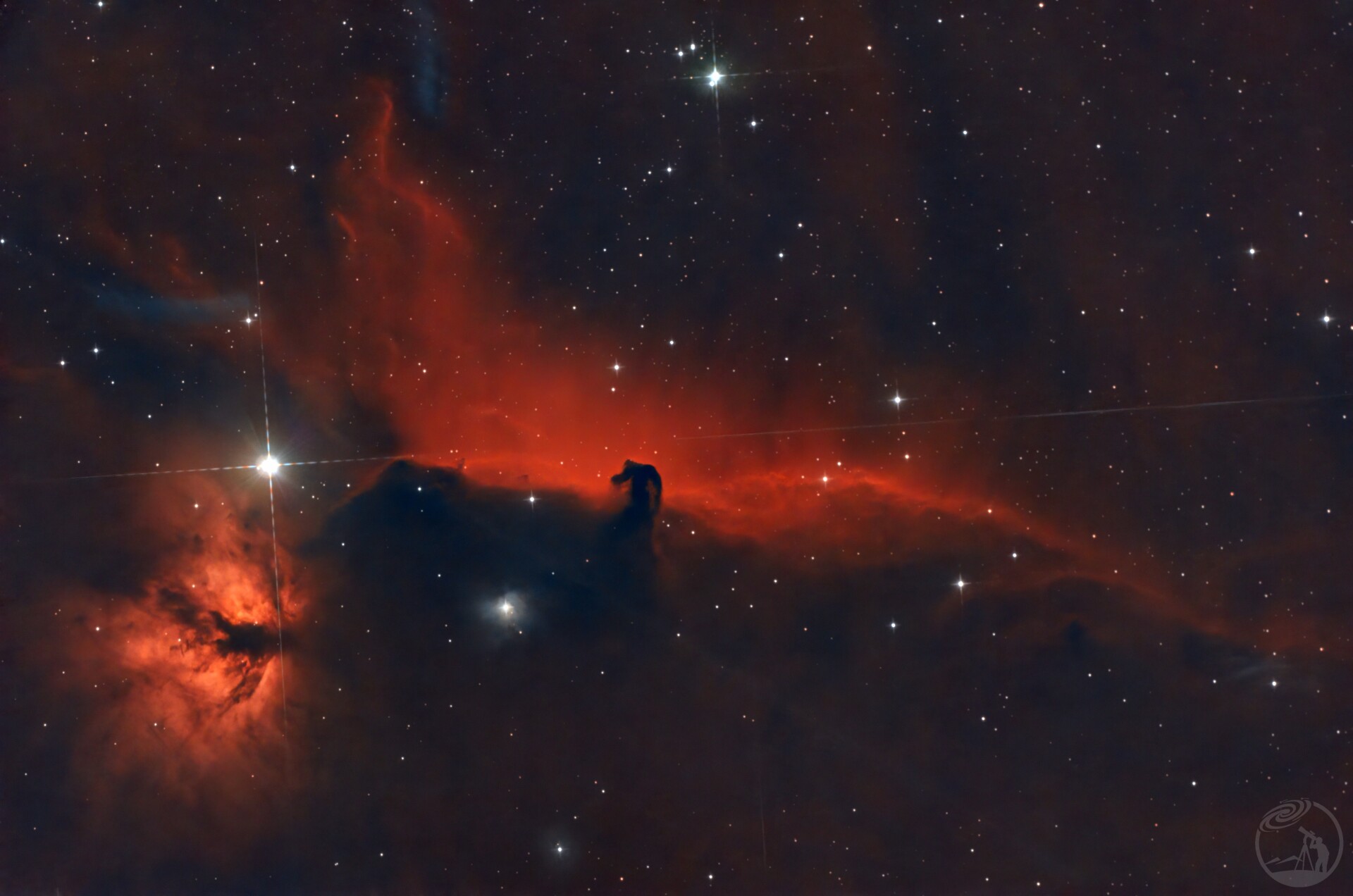 处女作马头星云