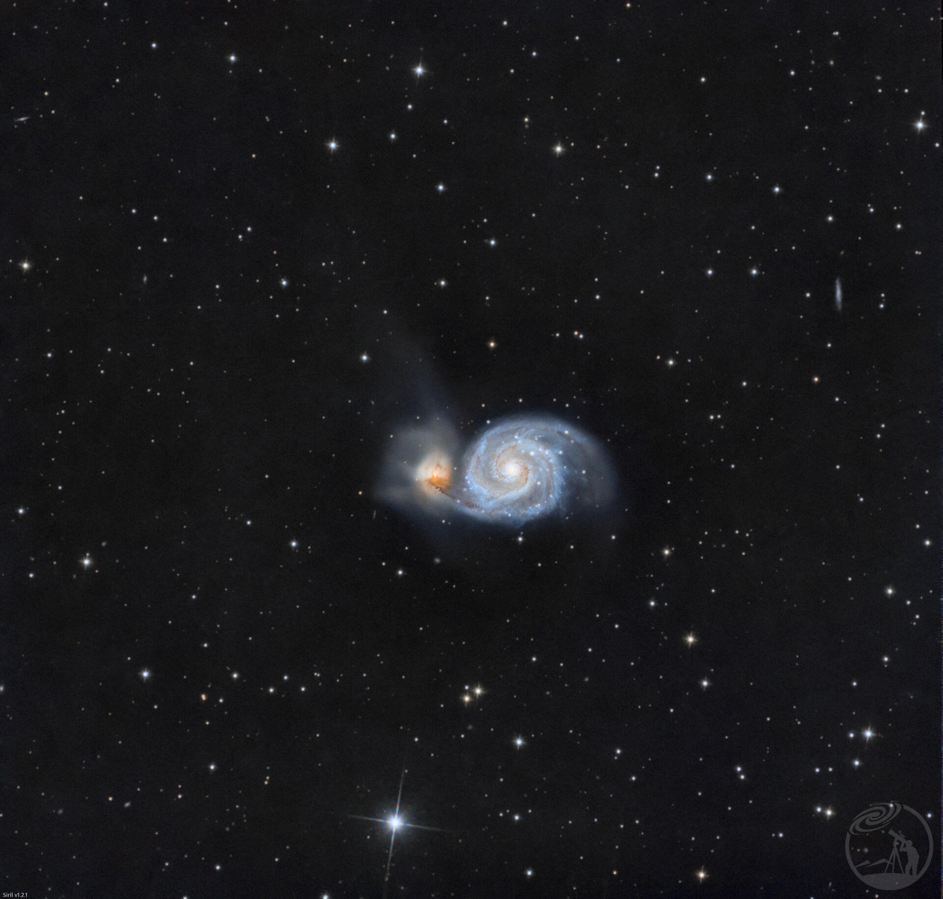 M51蜗牛星系