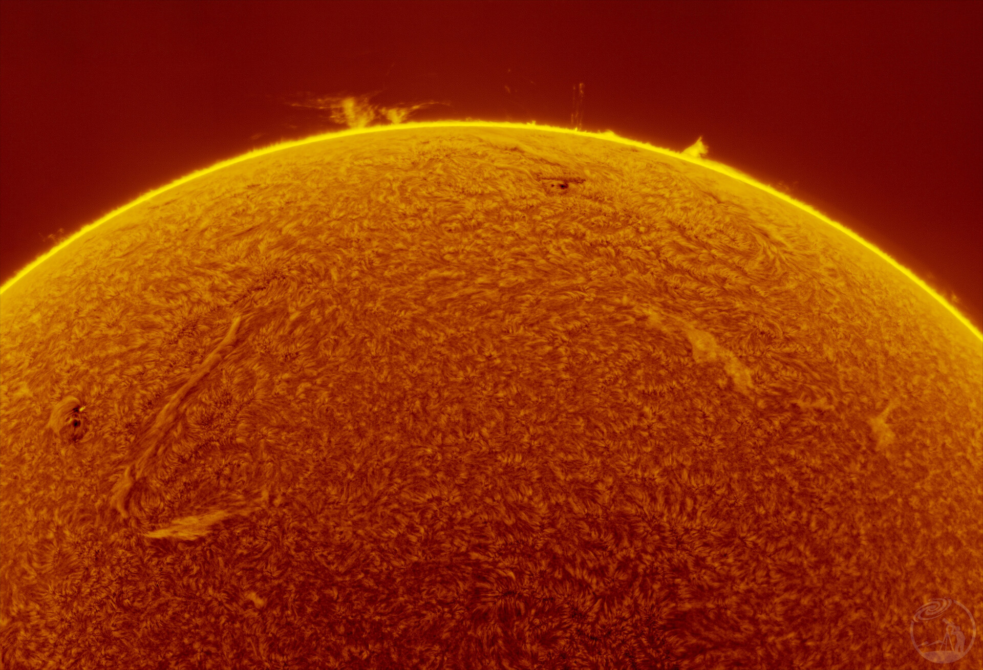 太阳色球层活动（一）20240315
