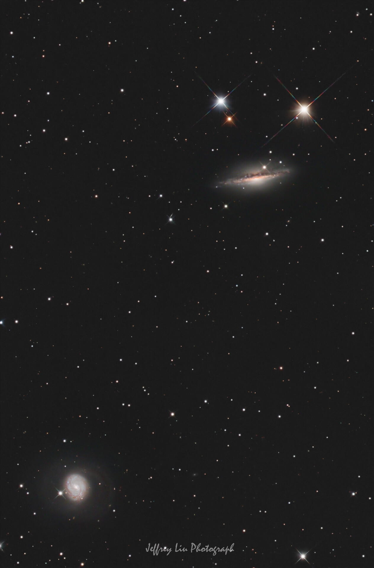 宇宙笑脸 NGC1055 M77