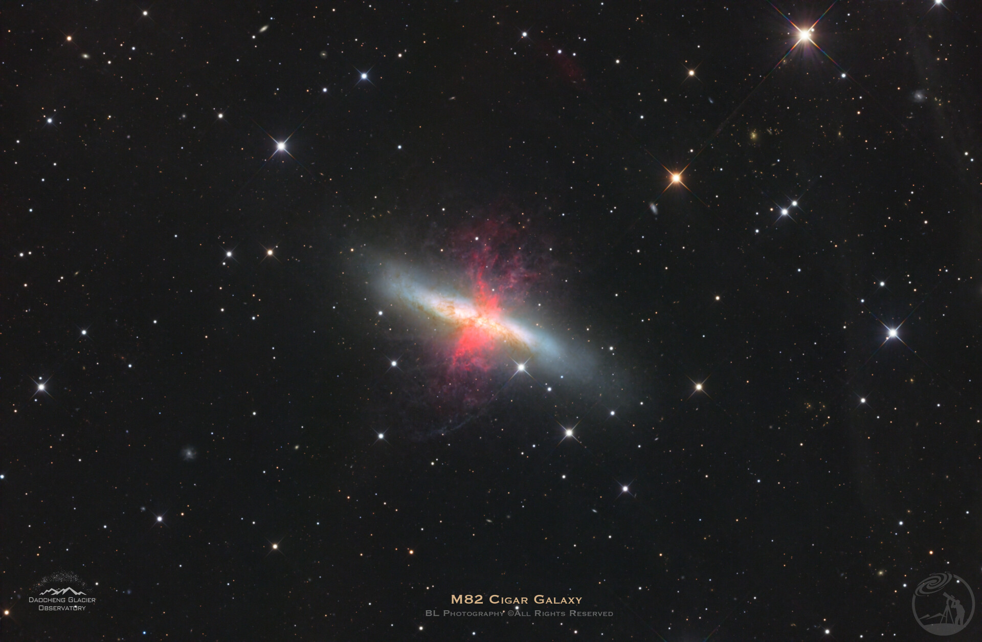 M82 雪茄星系