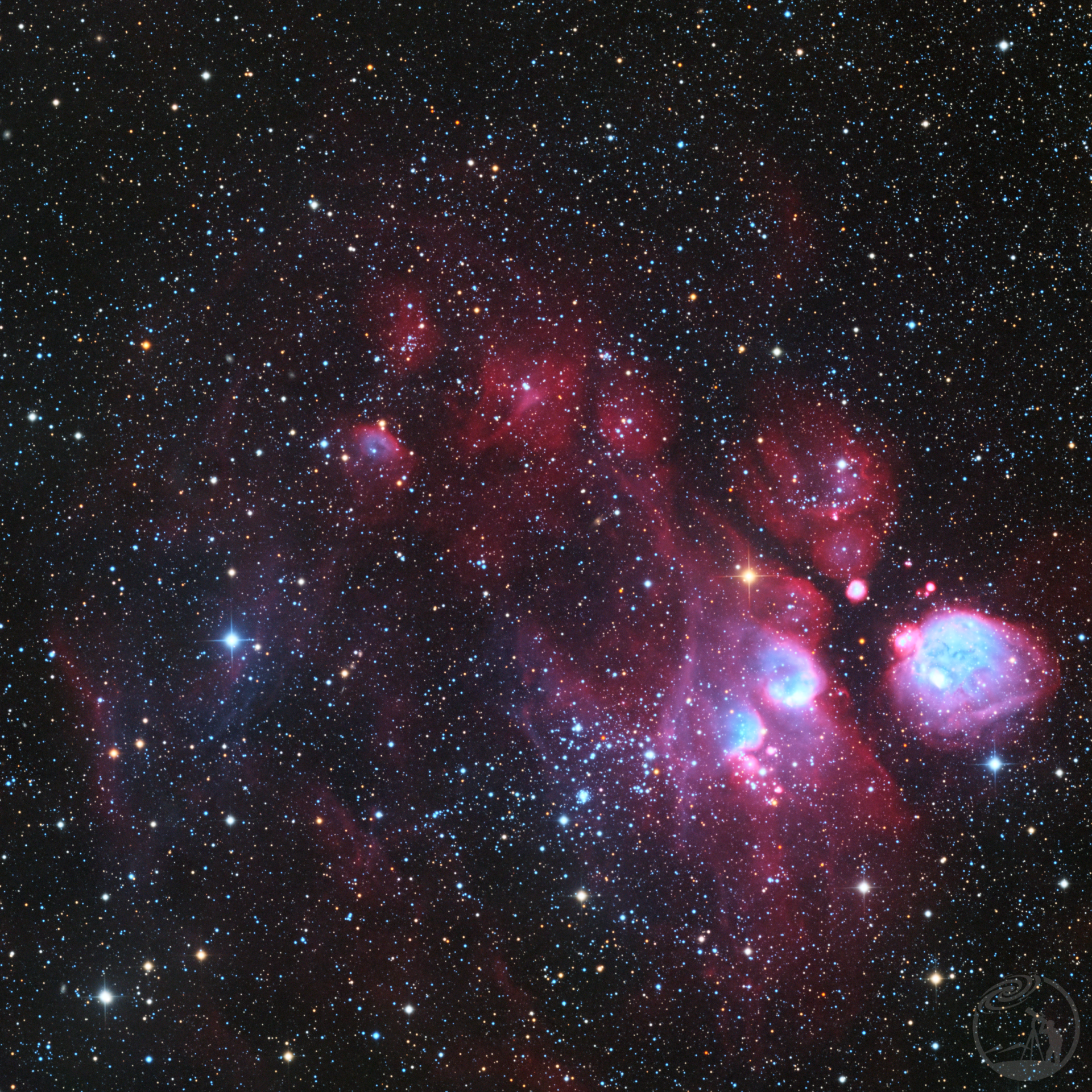 NGC465星团