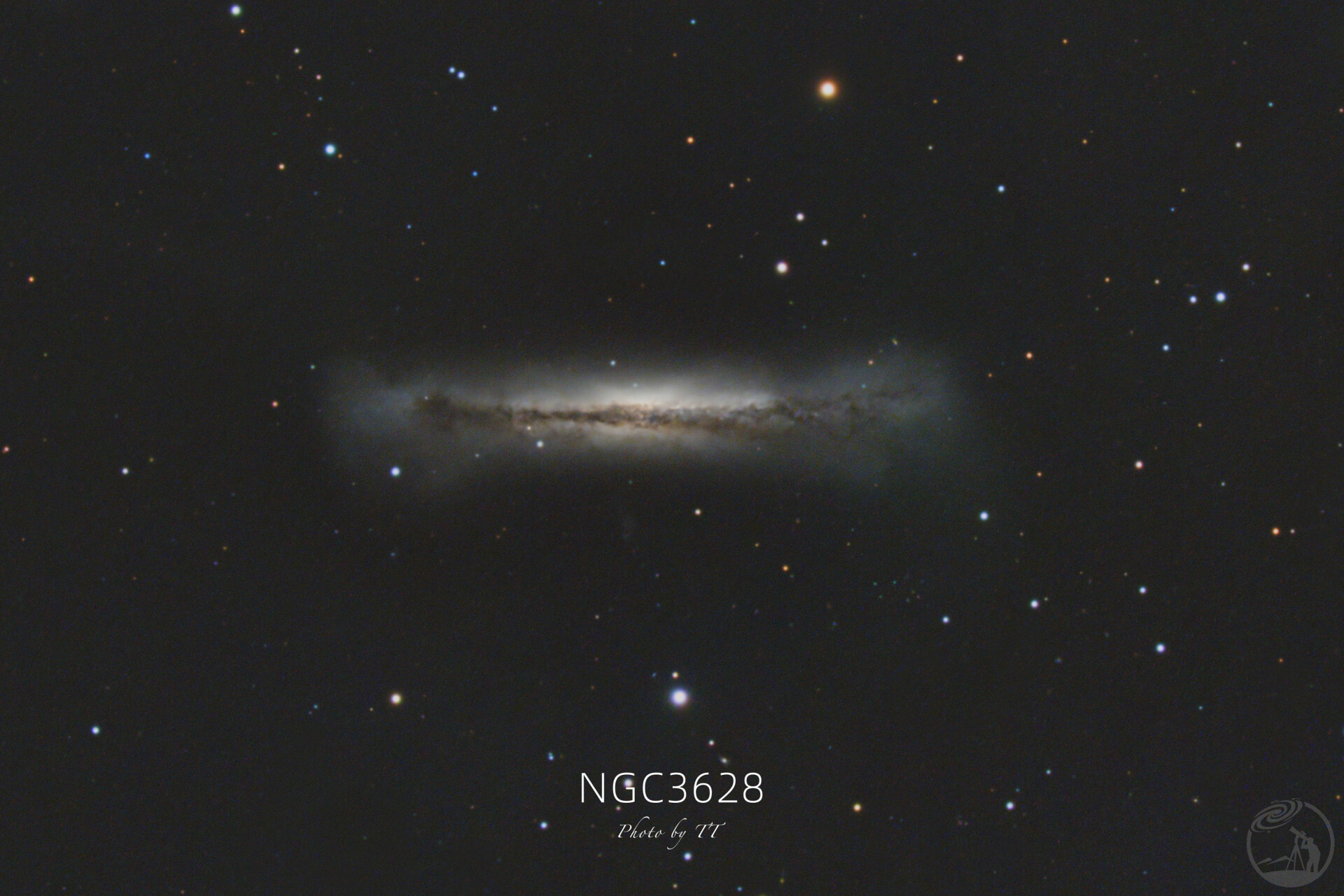 NGC3628汉堡星系