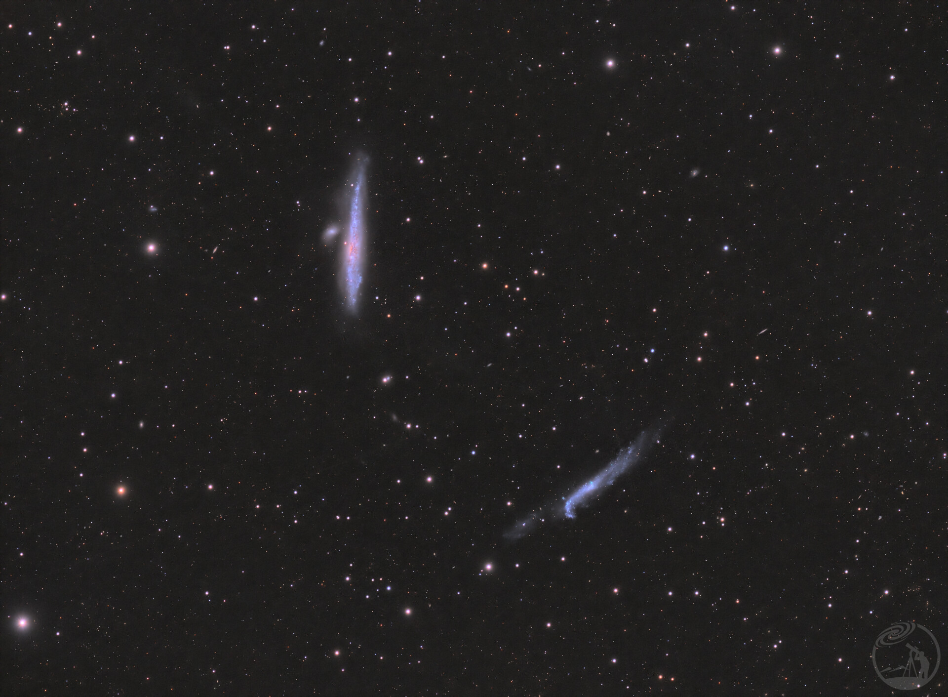 鲸鱼和折棍 NGC4657