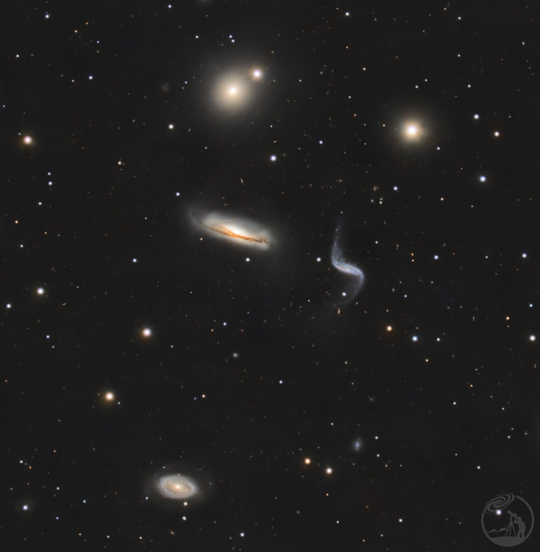 HCG44 - 狮子座γ星系群