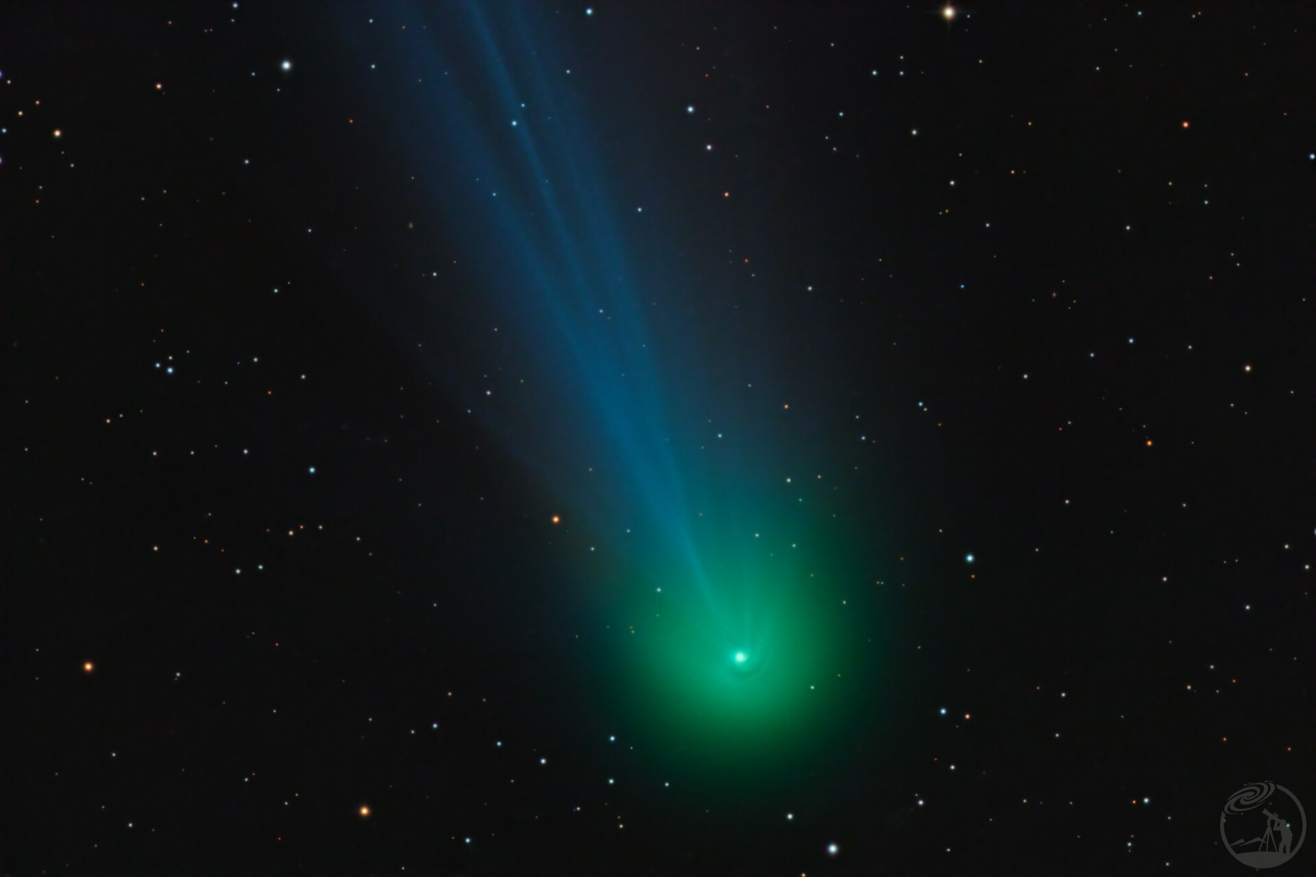 半米镜下的12P彗星