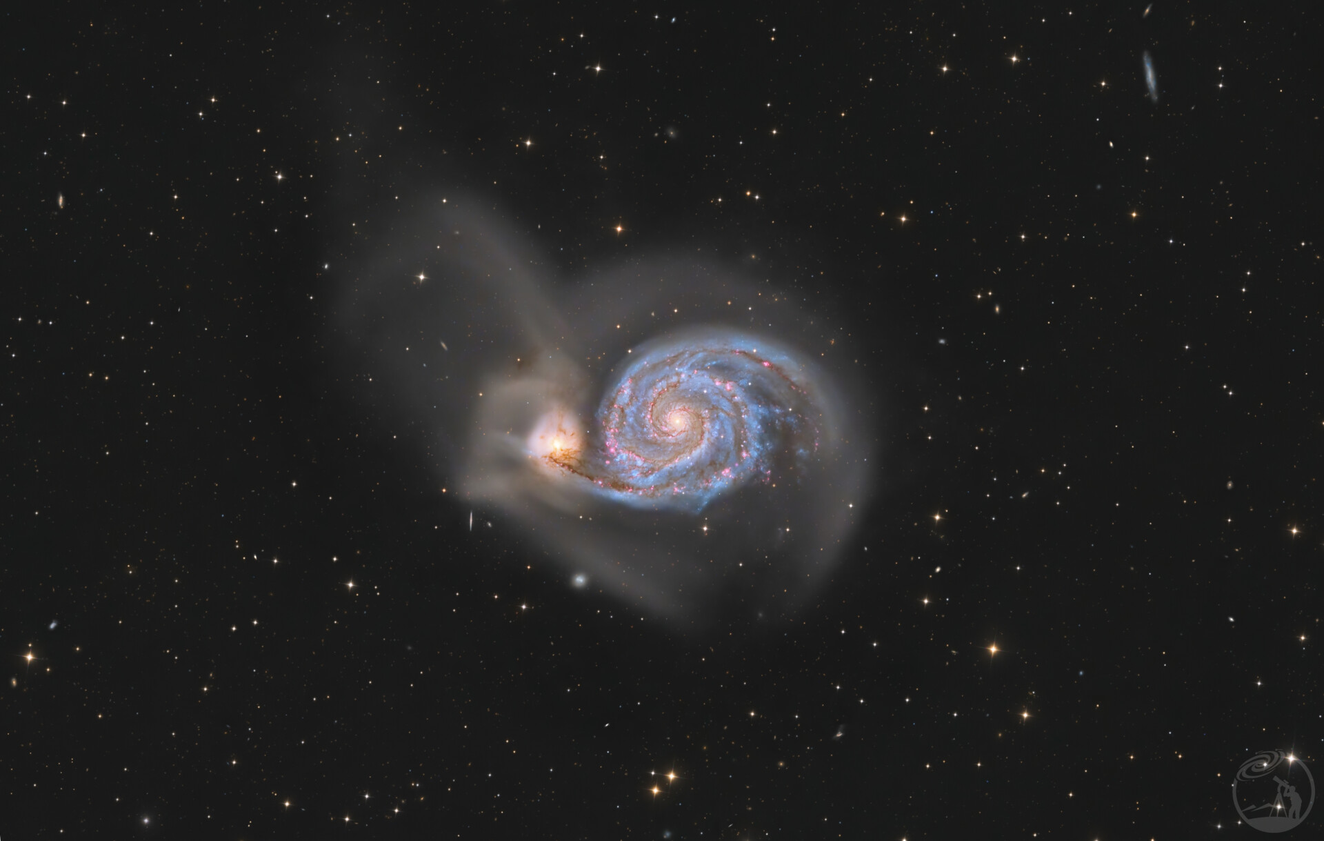 M51宇宙蜗牛