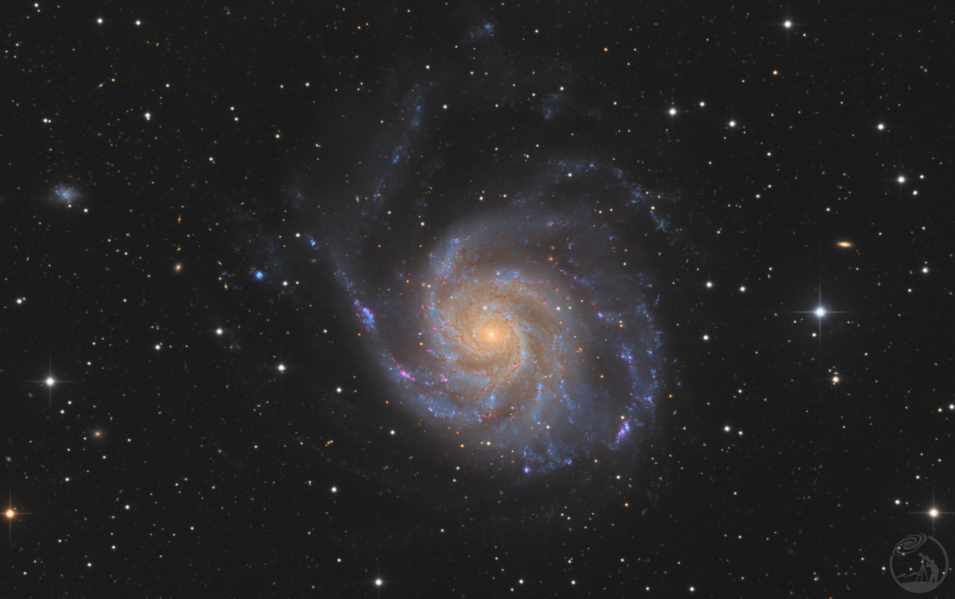 M101风车星系