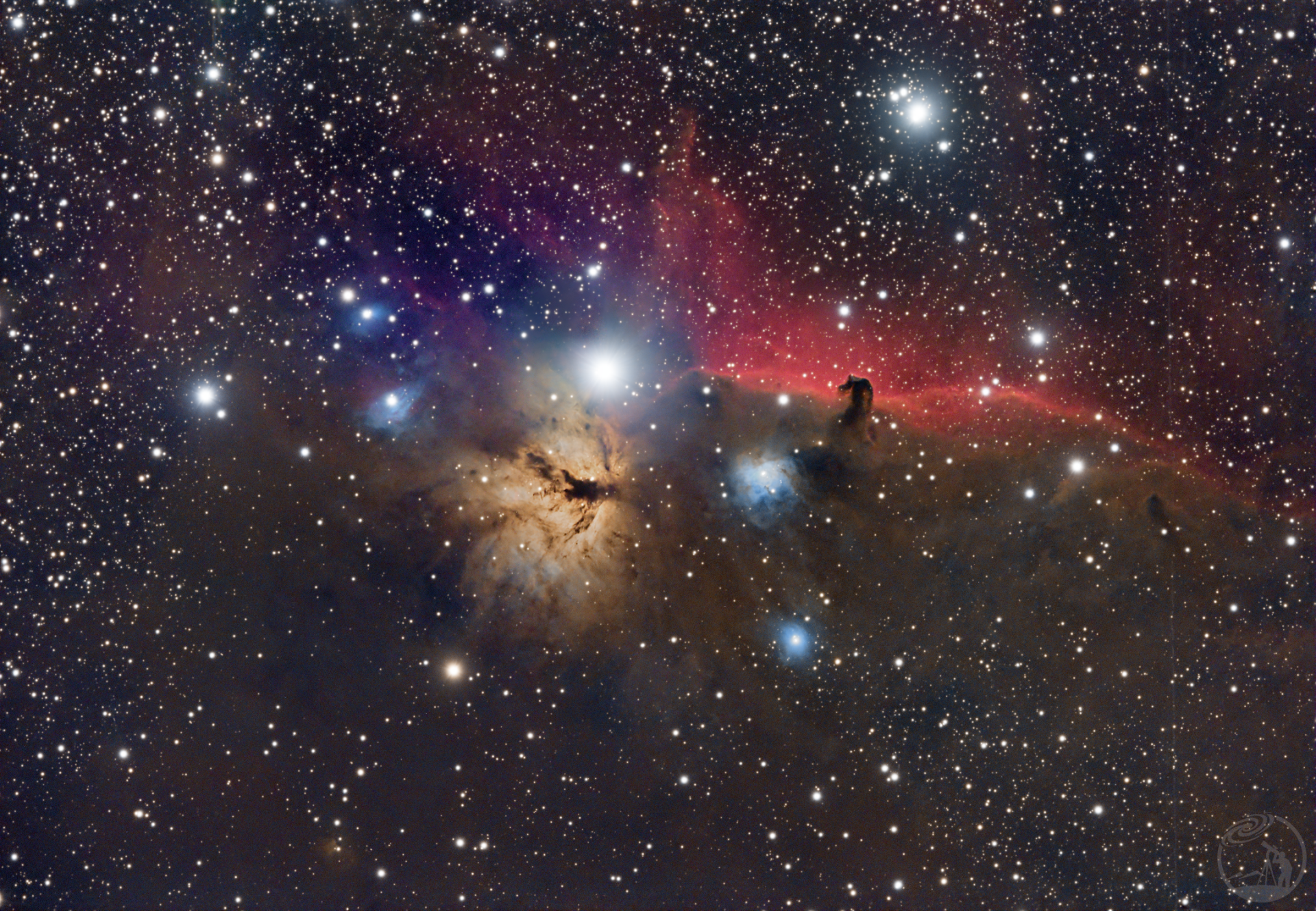 IC434 马头星云 重制
