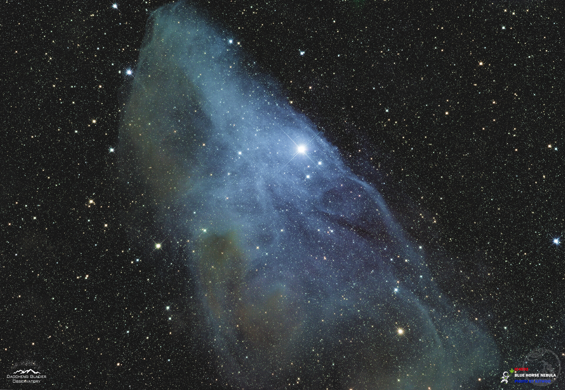 IC4592 Blue Horse Nebula