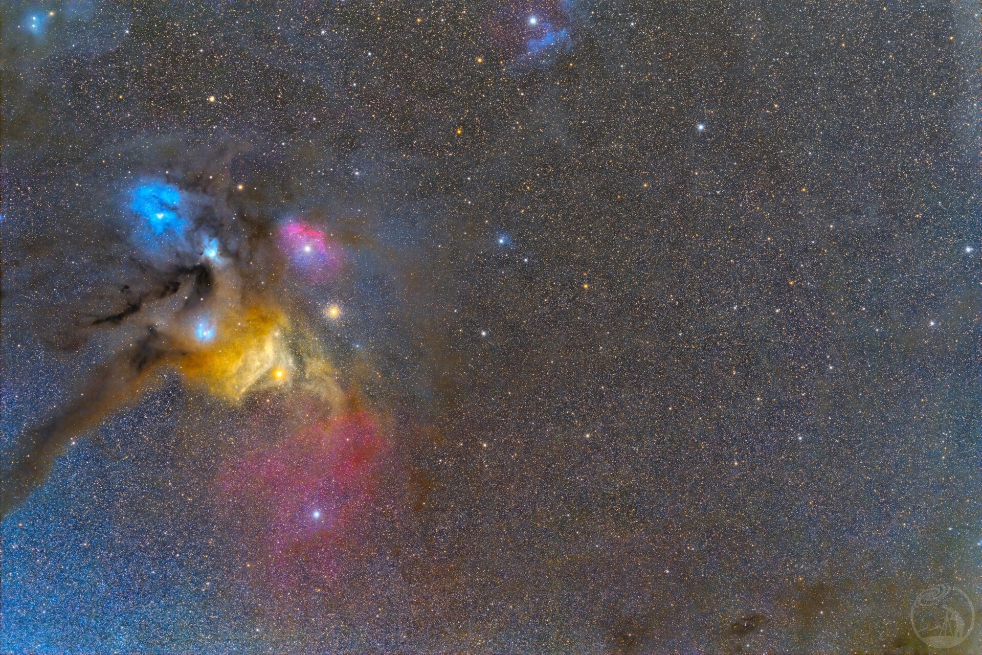 Scopius Ophiuchus complex Mosaic 2x3 - 2