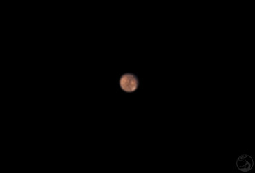 极限火星拍摄，4角秒视直径干出细节