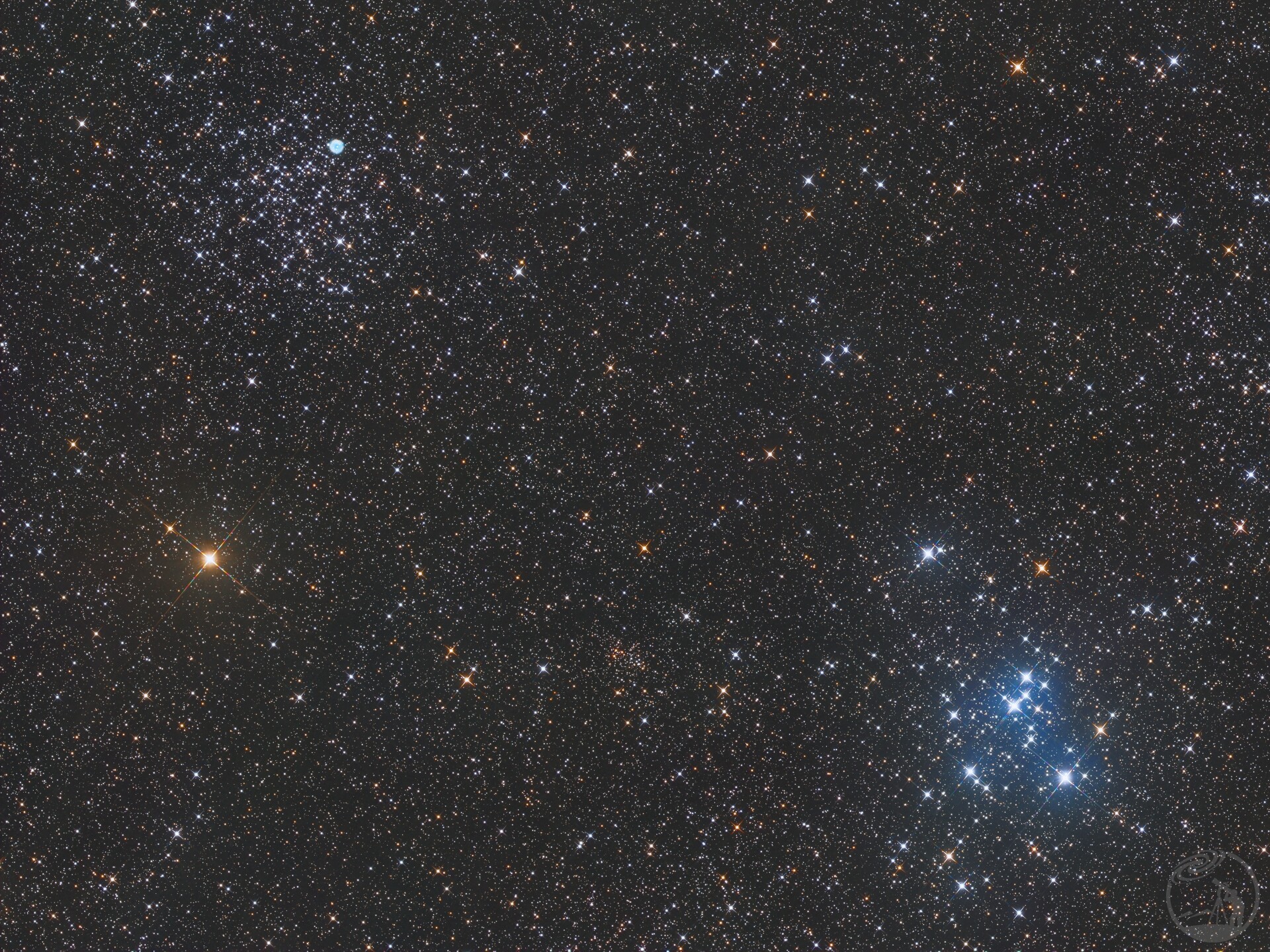 M46&M47星团