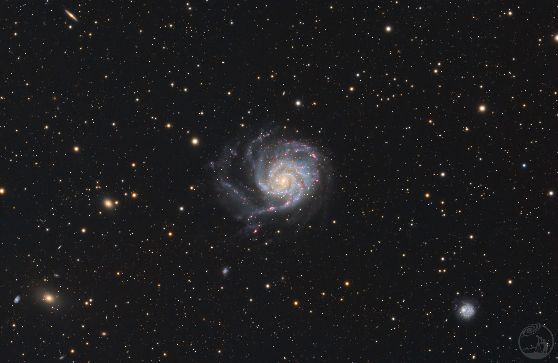 M101风车星系