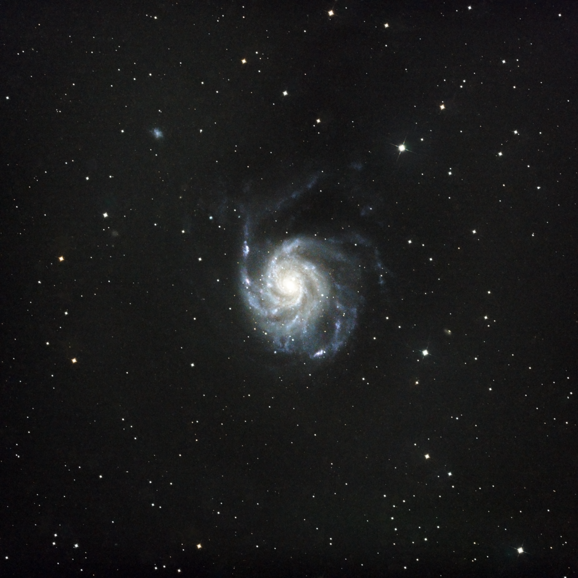 M101，星云彩噪处理不好求指点