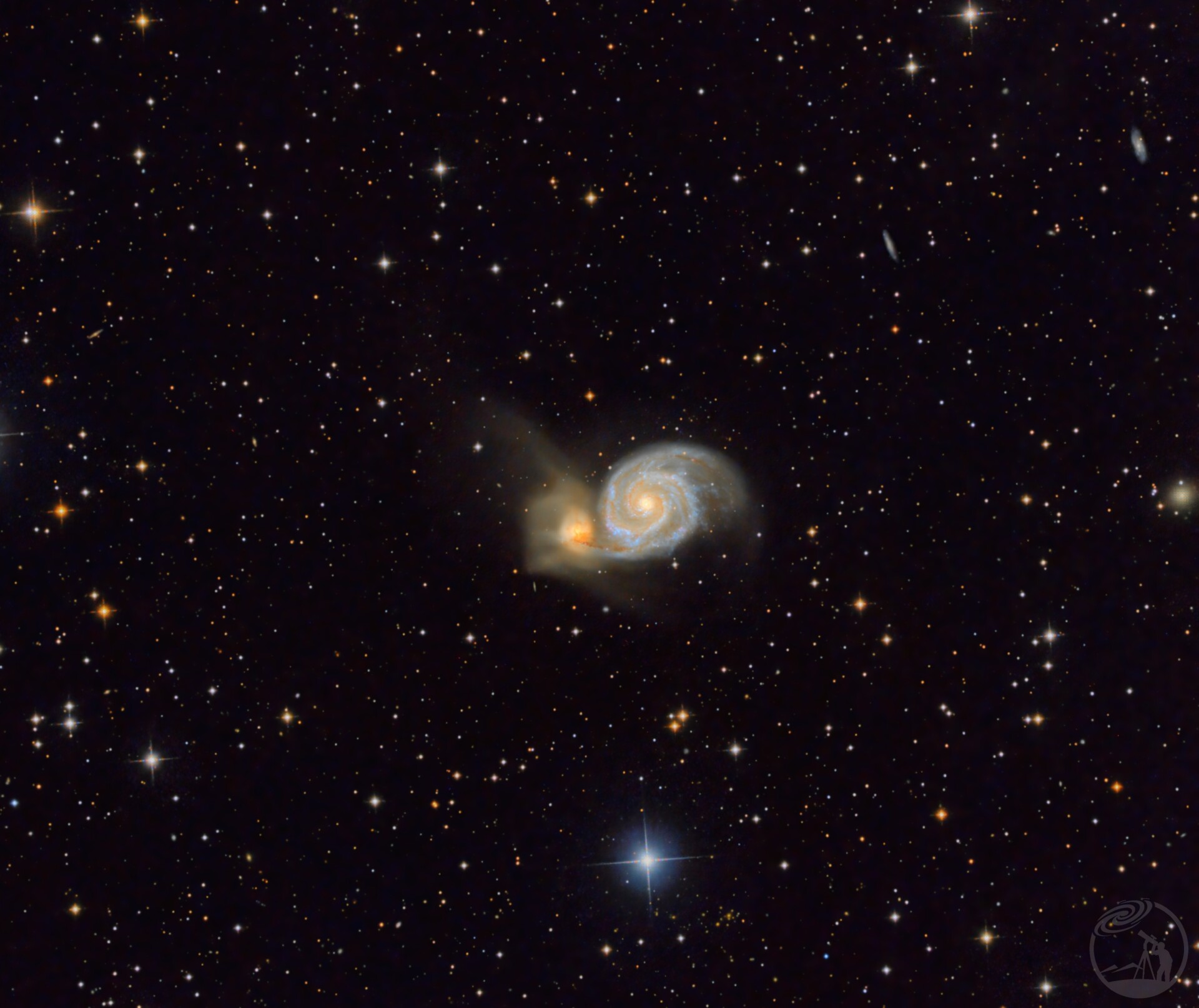 M51宇宙大蜗牛