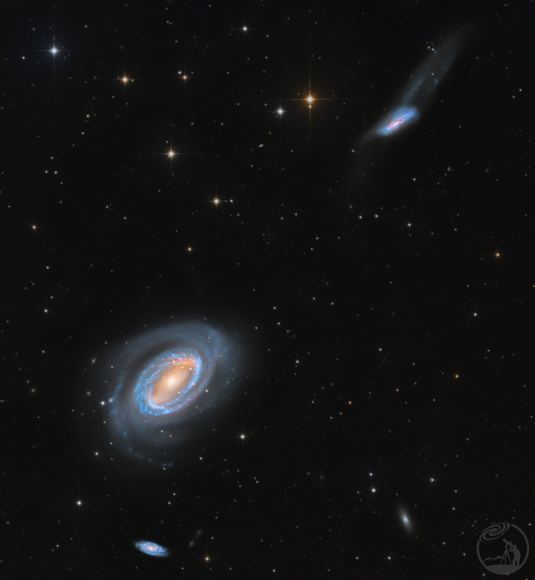 NGC4725 NGC4747