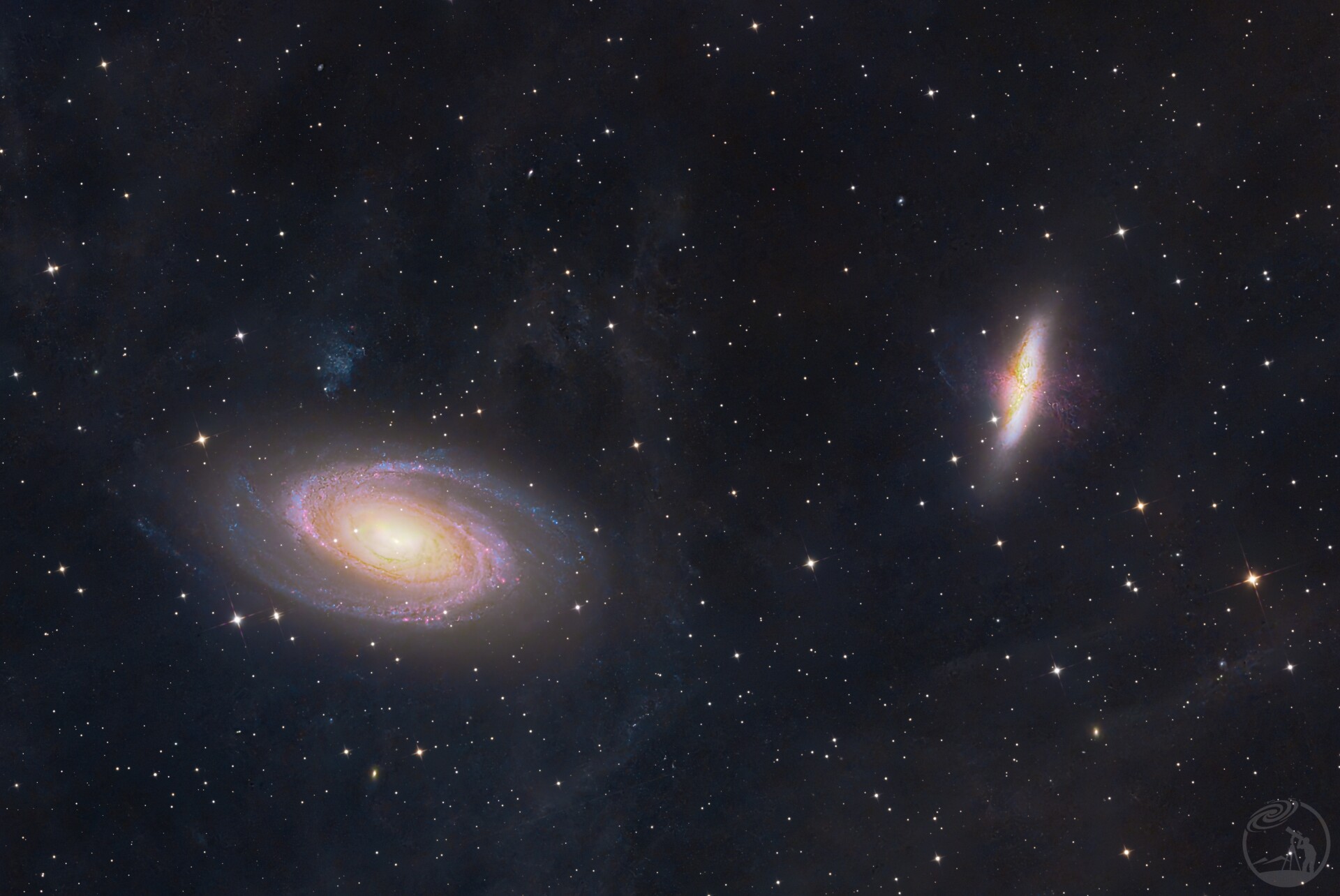 M81&M82 波德星系与雪茄星系